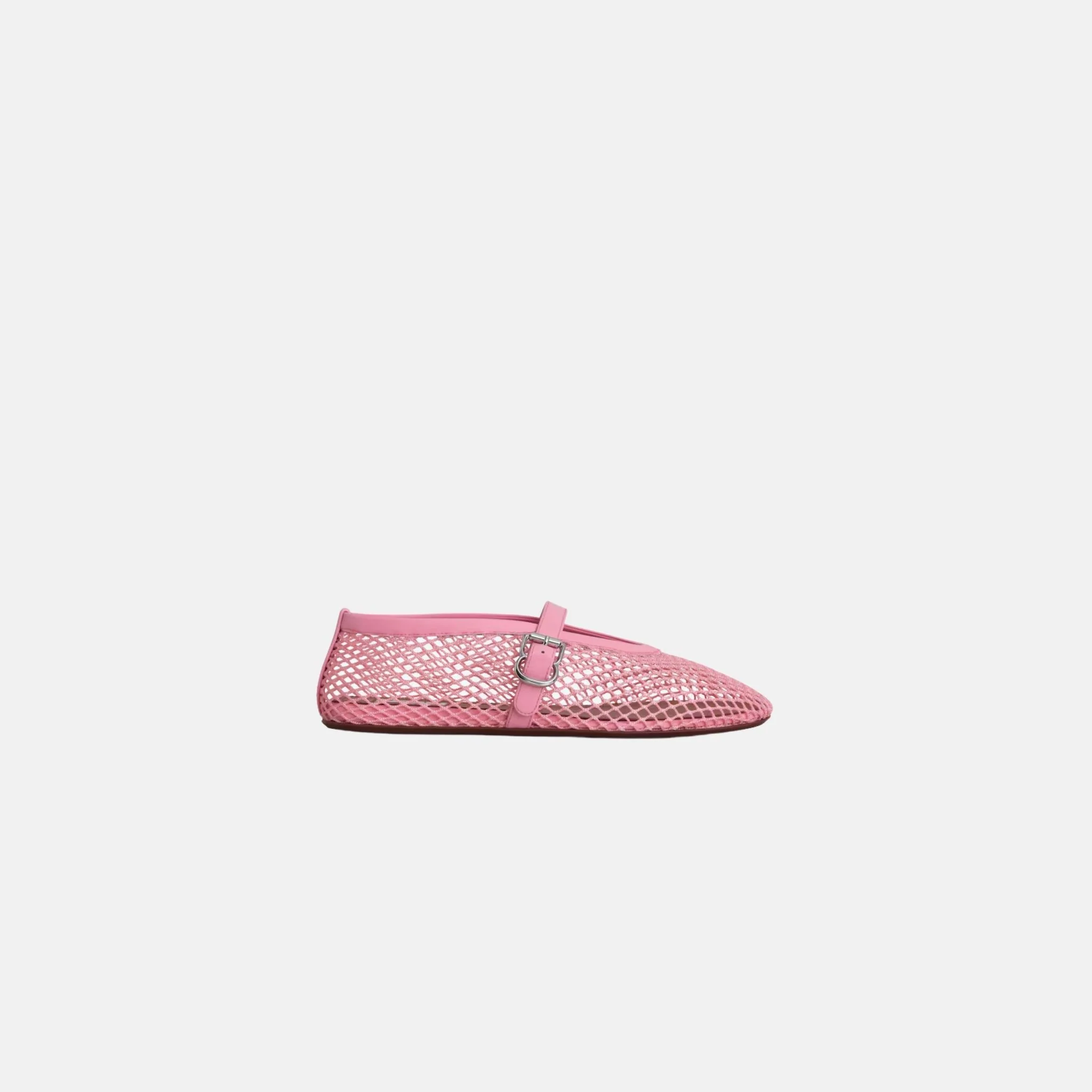Ballet Flats In Fishnet - Image 4
