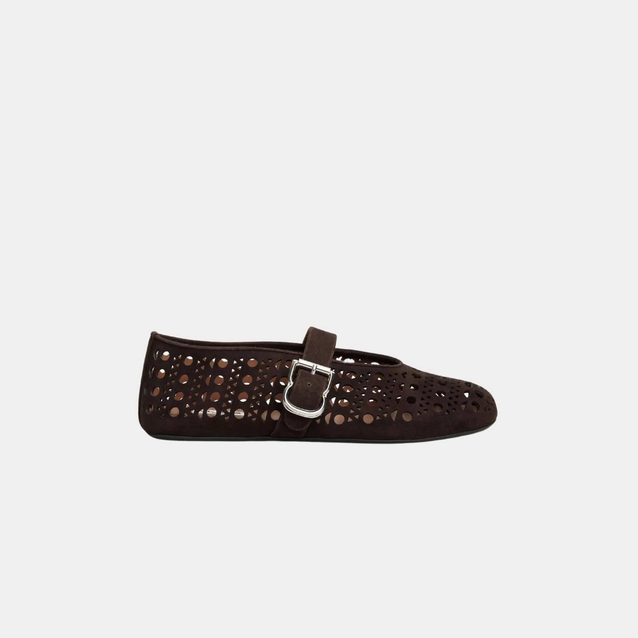 Ballet Flats Vienne in Suede