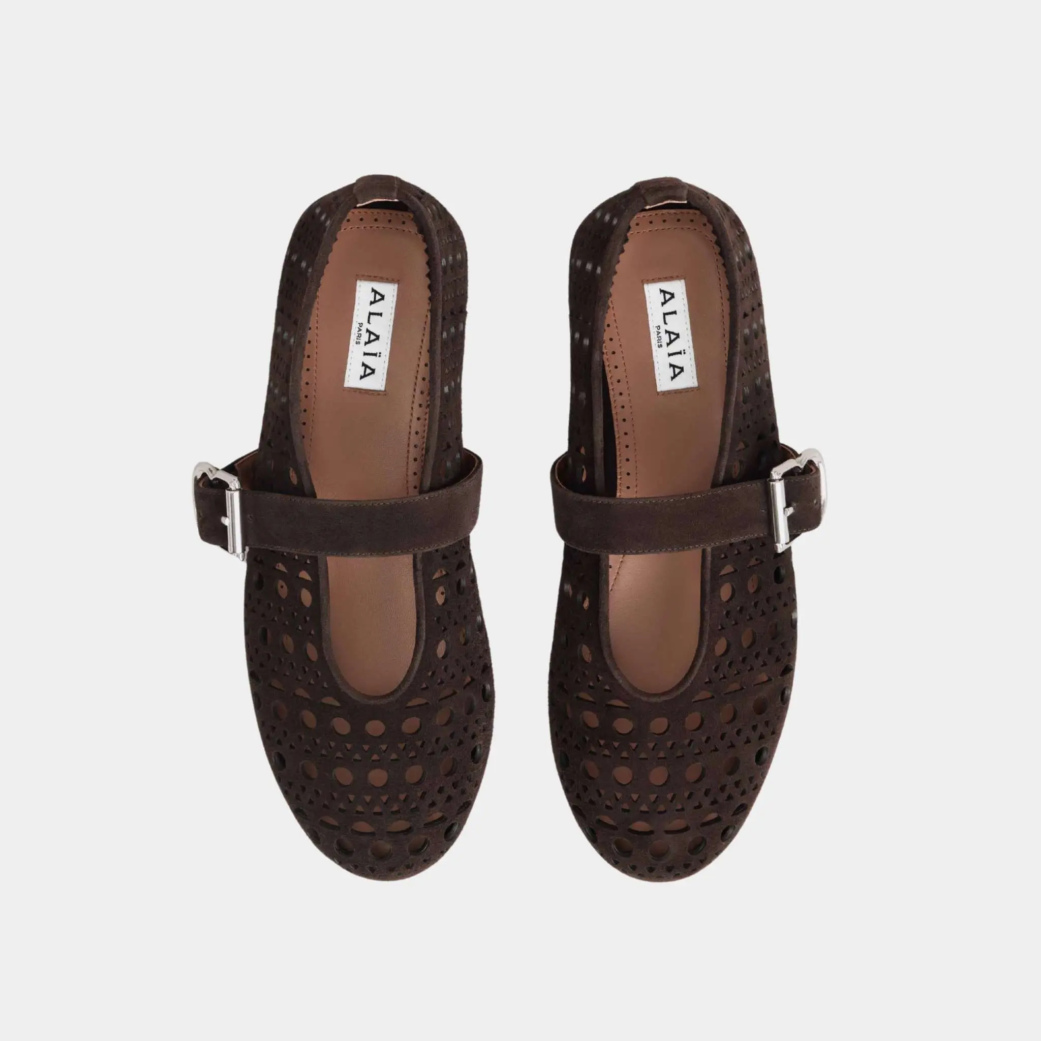 Ballet Flats Vienne in Suede - Image 3