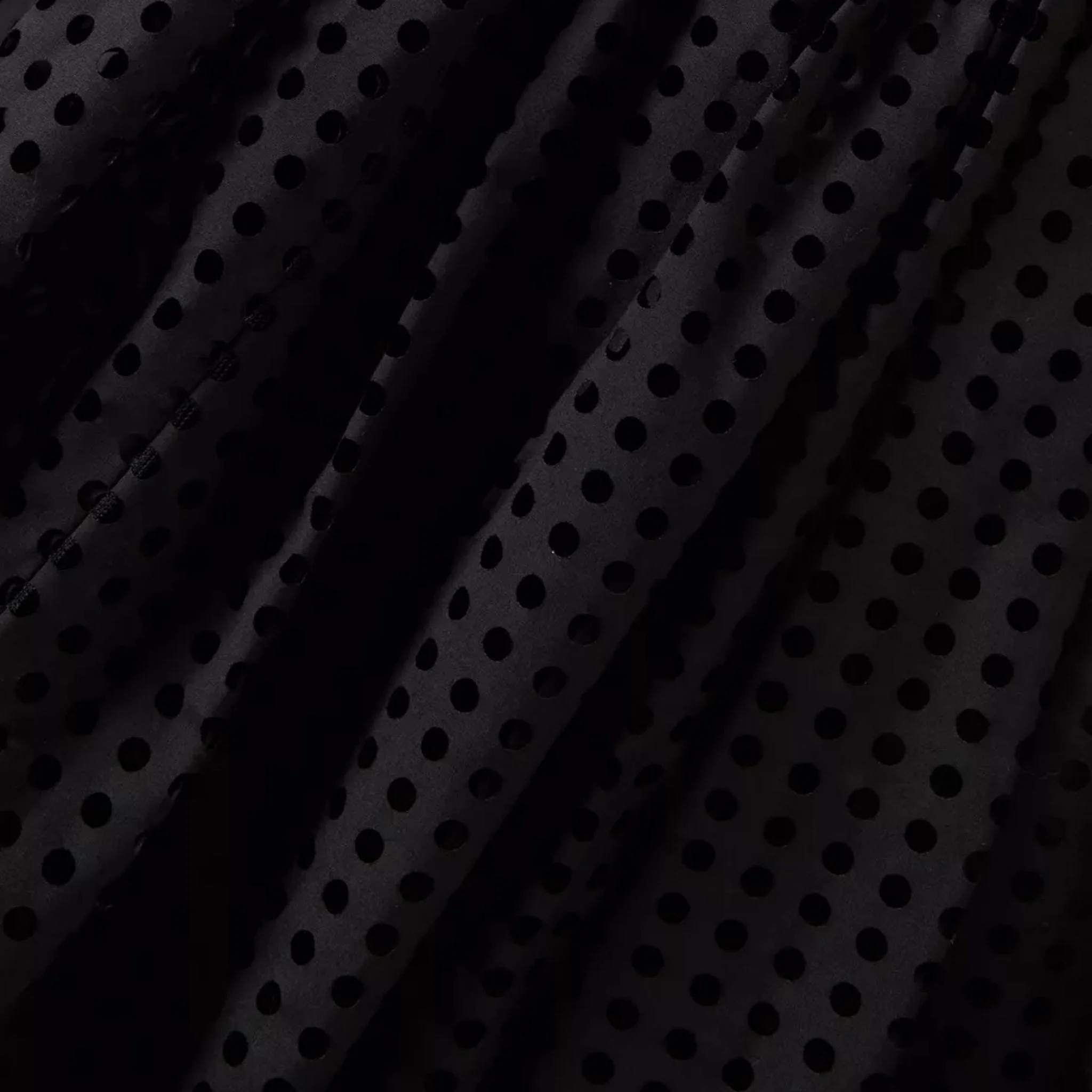 Bubble Mini Skirt In Perforated Poplin - Image 3