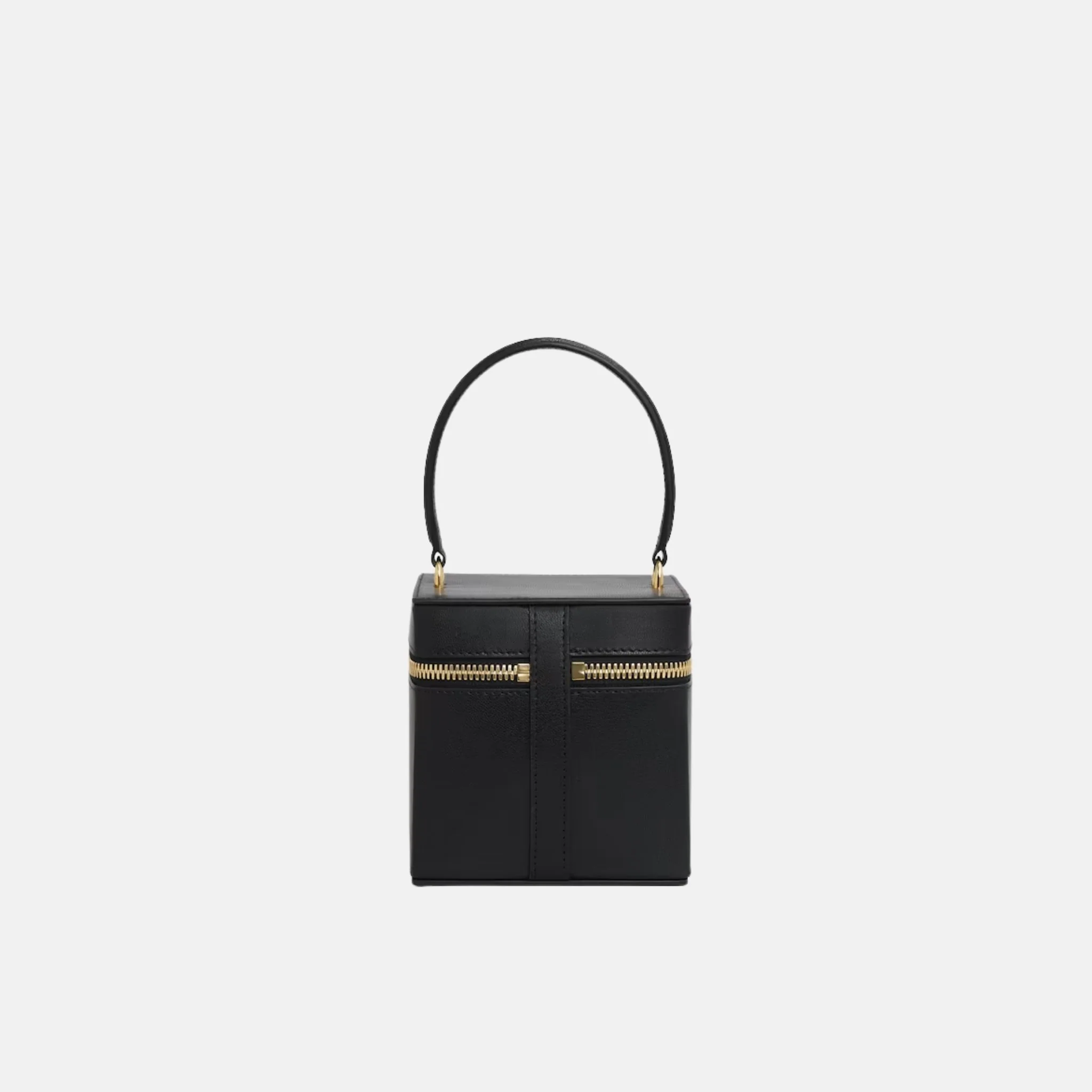 Cube Vanity Case In Shiny Goatskin - Image 3