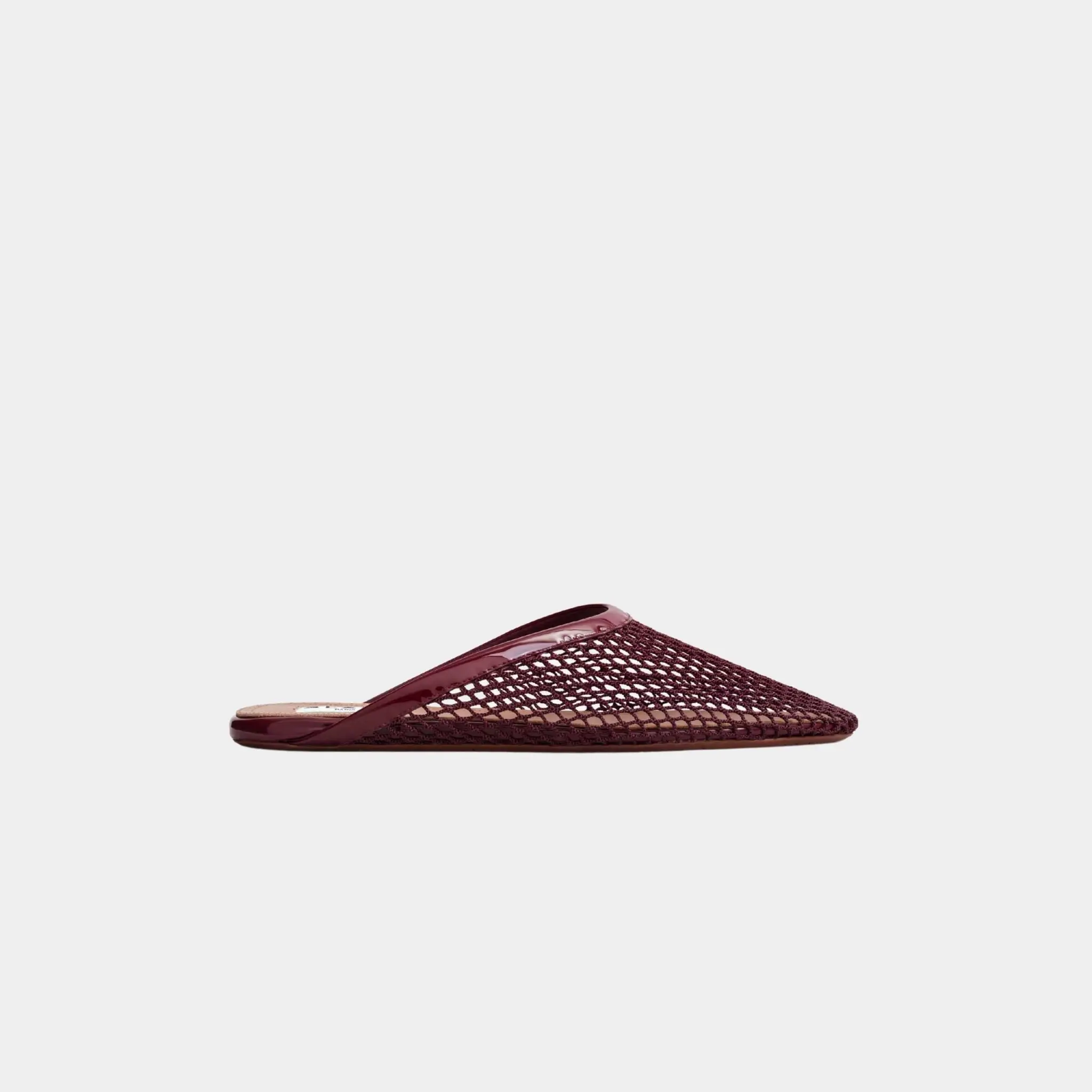 Flat Mules in Fishnet - Image 4