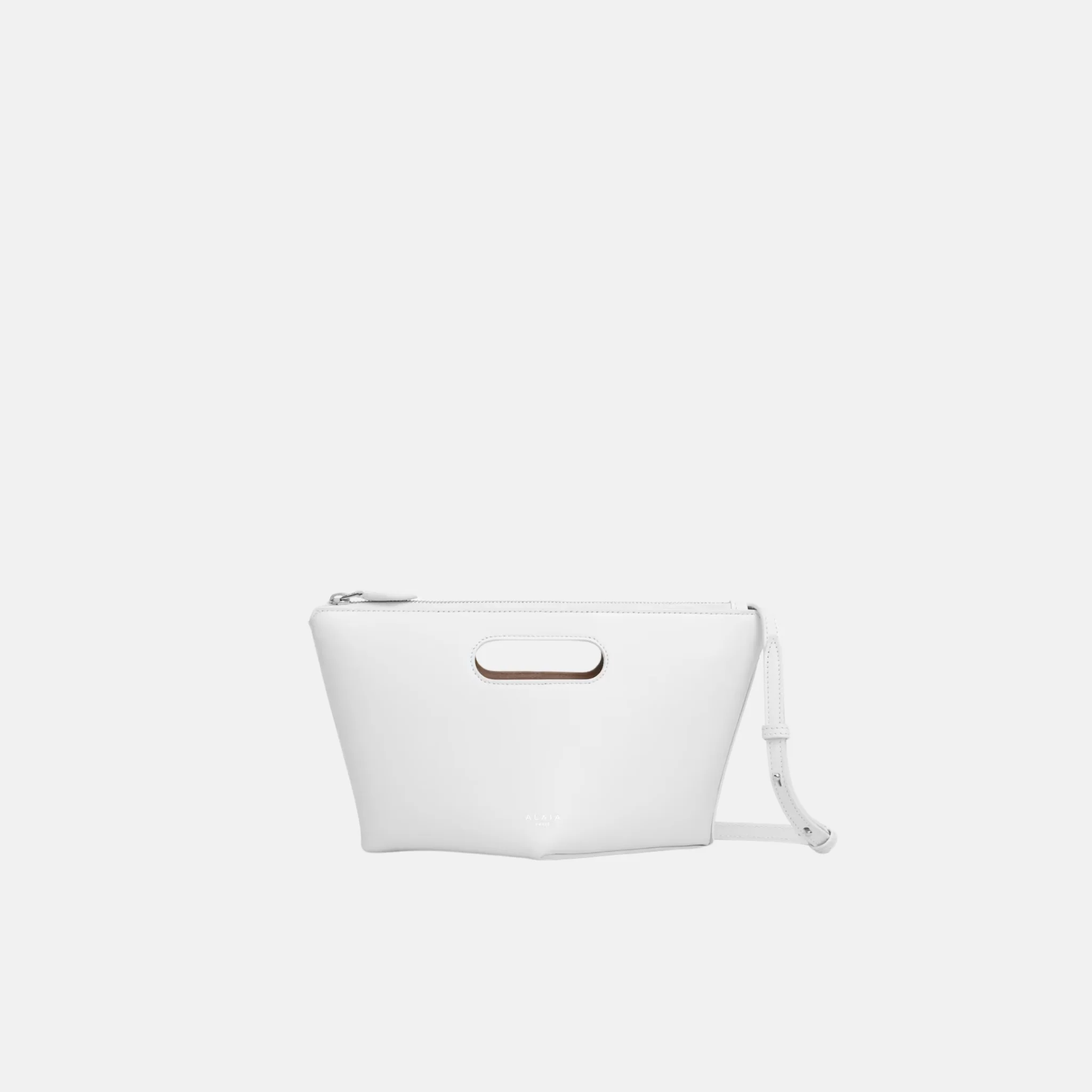 Folded Zipped Bag In Calfskin - Image 4