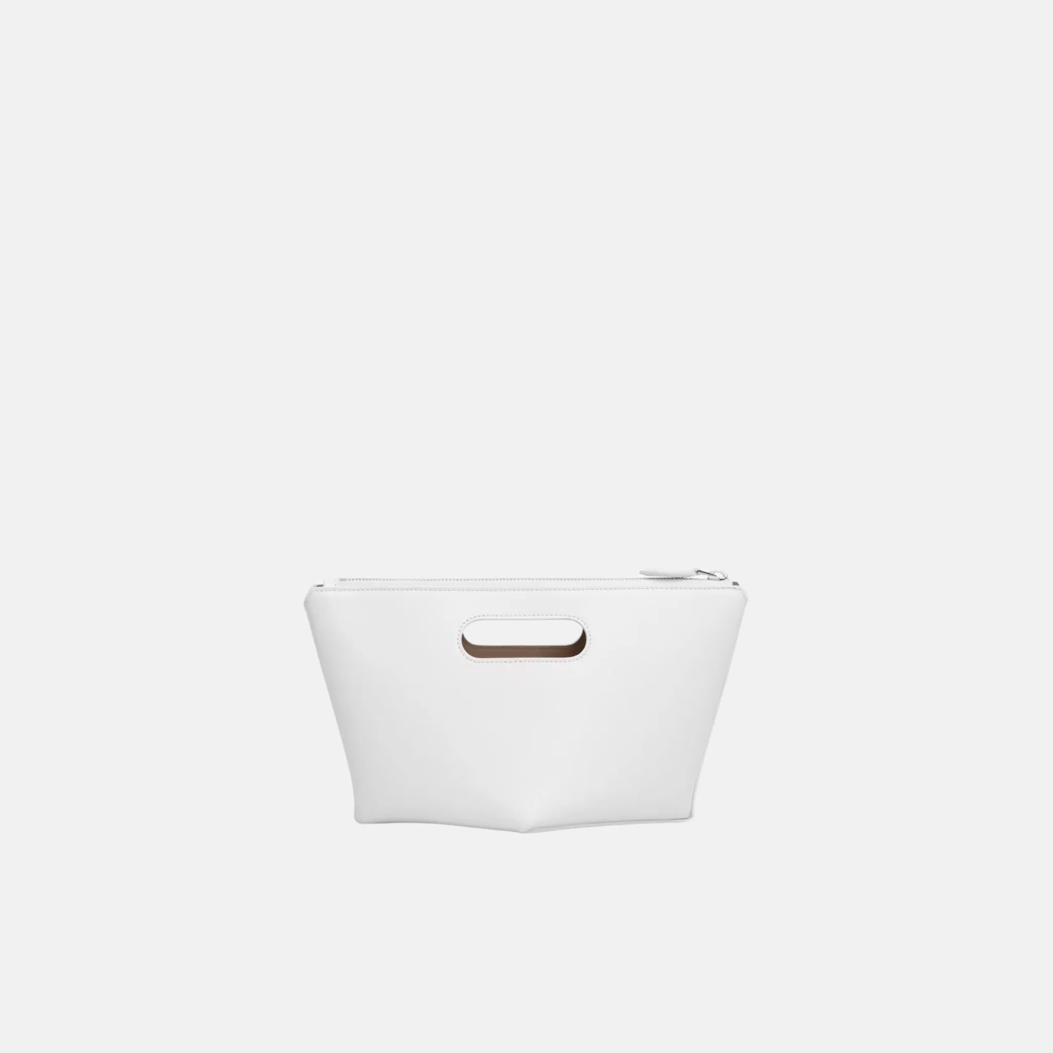 Folded Zipped Bag In Calfskin - Image 6