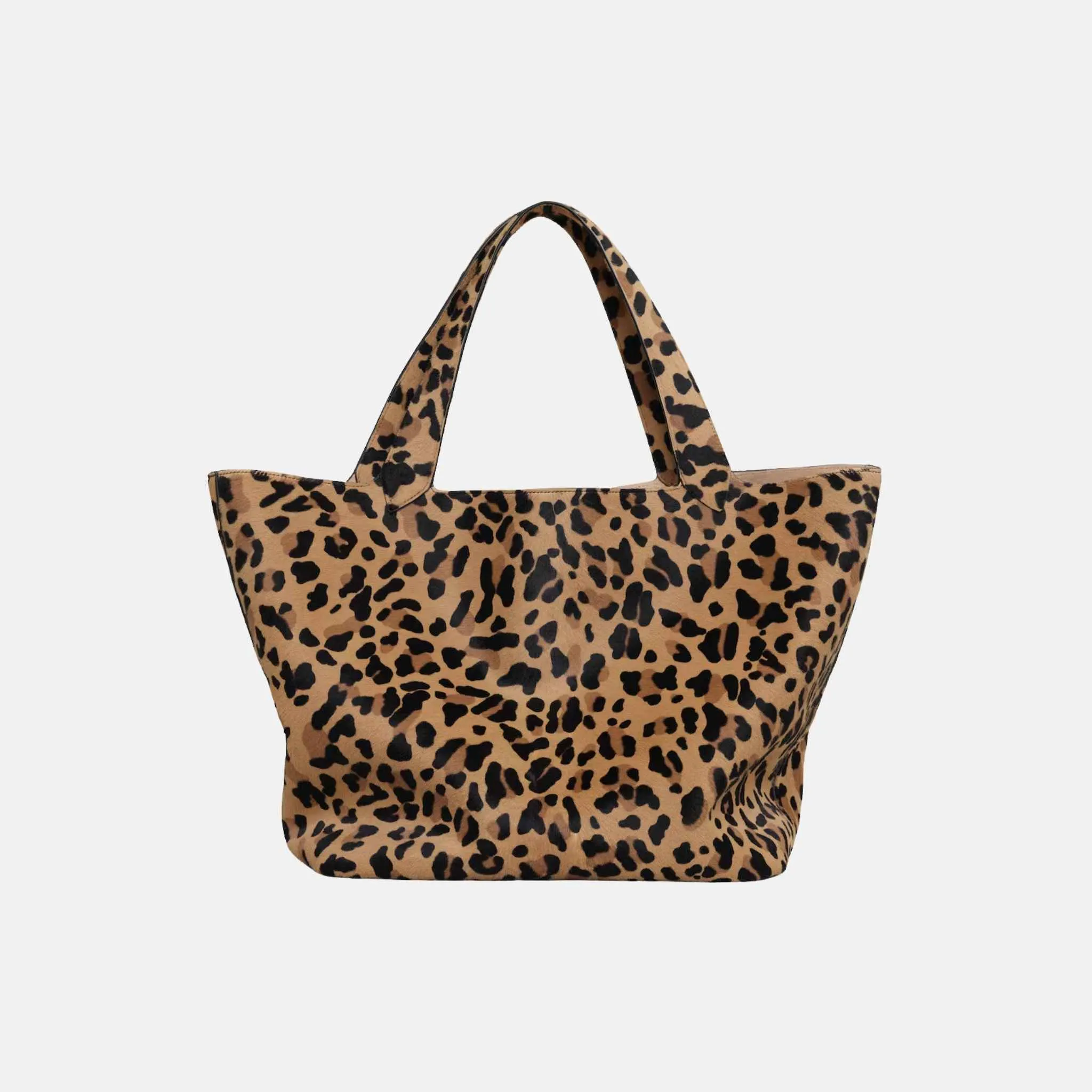 Le Cabas Bag in Leopard Haircalf