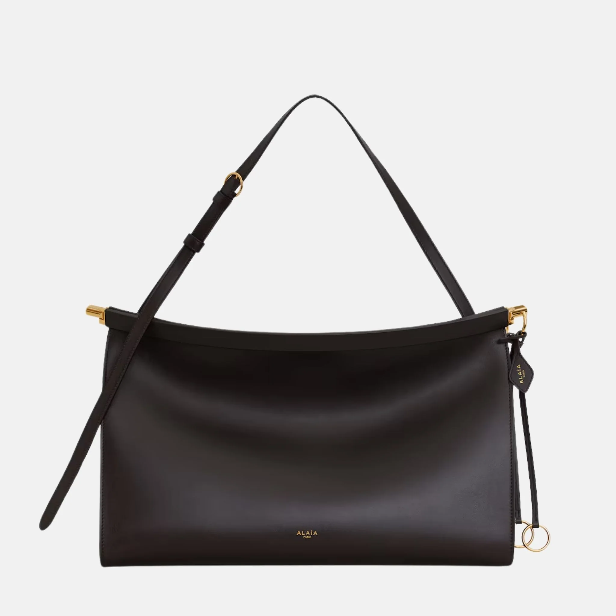 Le Click East West Large Bag In Leather - Image 4