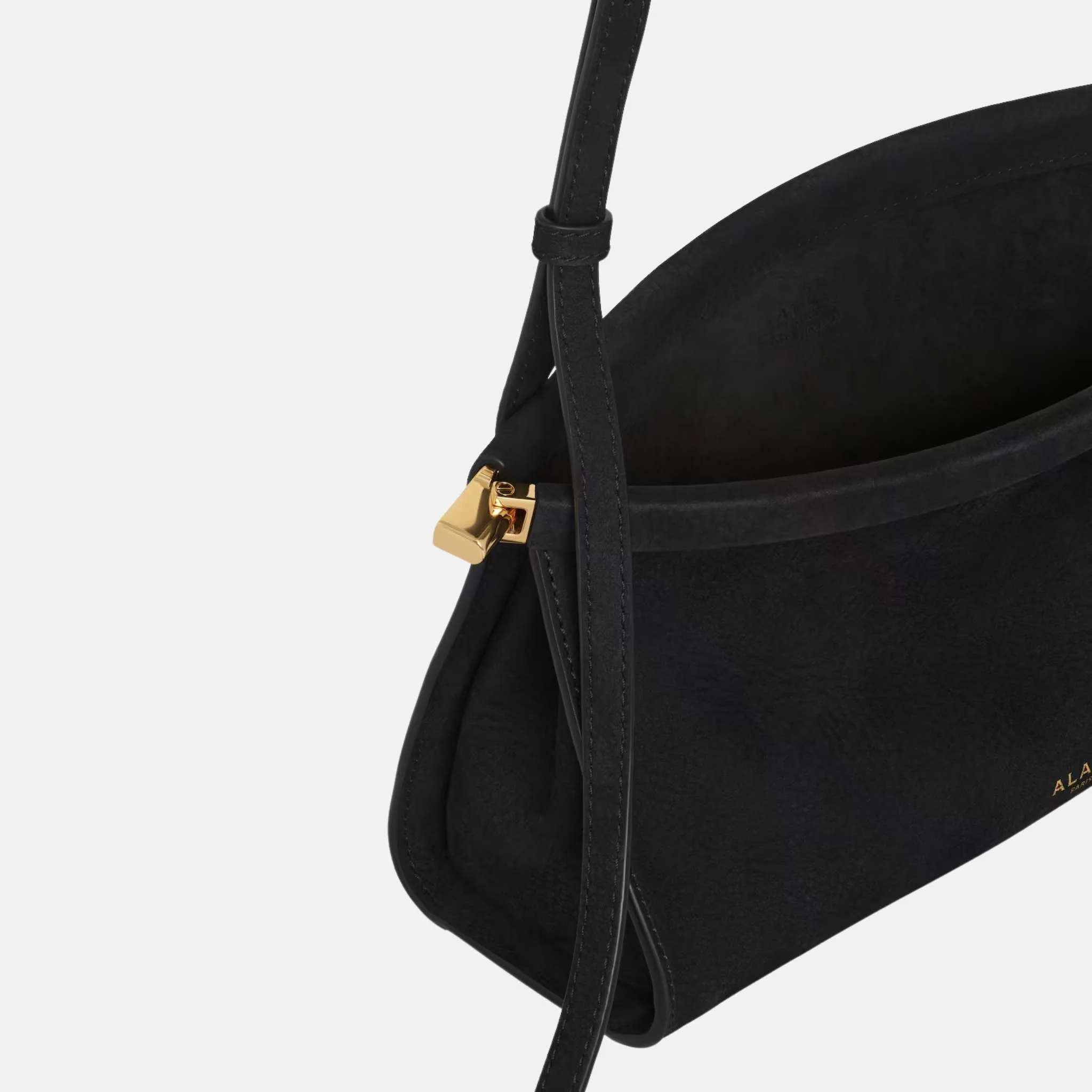 Le Click East West Small Bag In Nubuck - Image 2