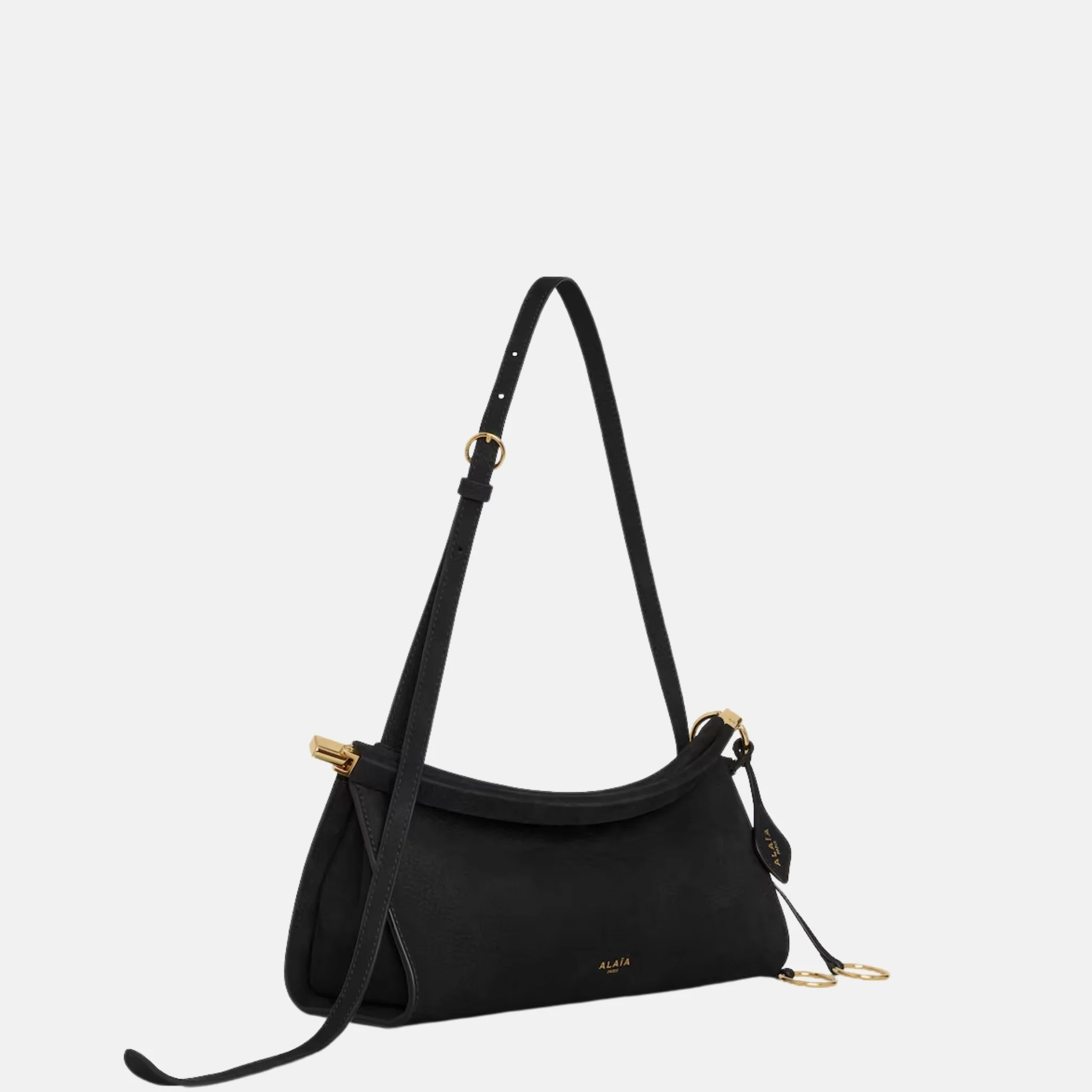 Le Click East West Small Bag In Nubuck - Image 3