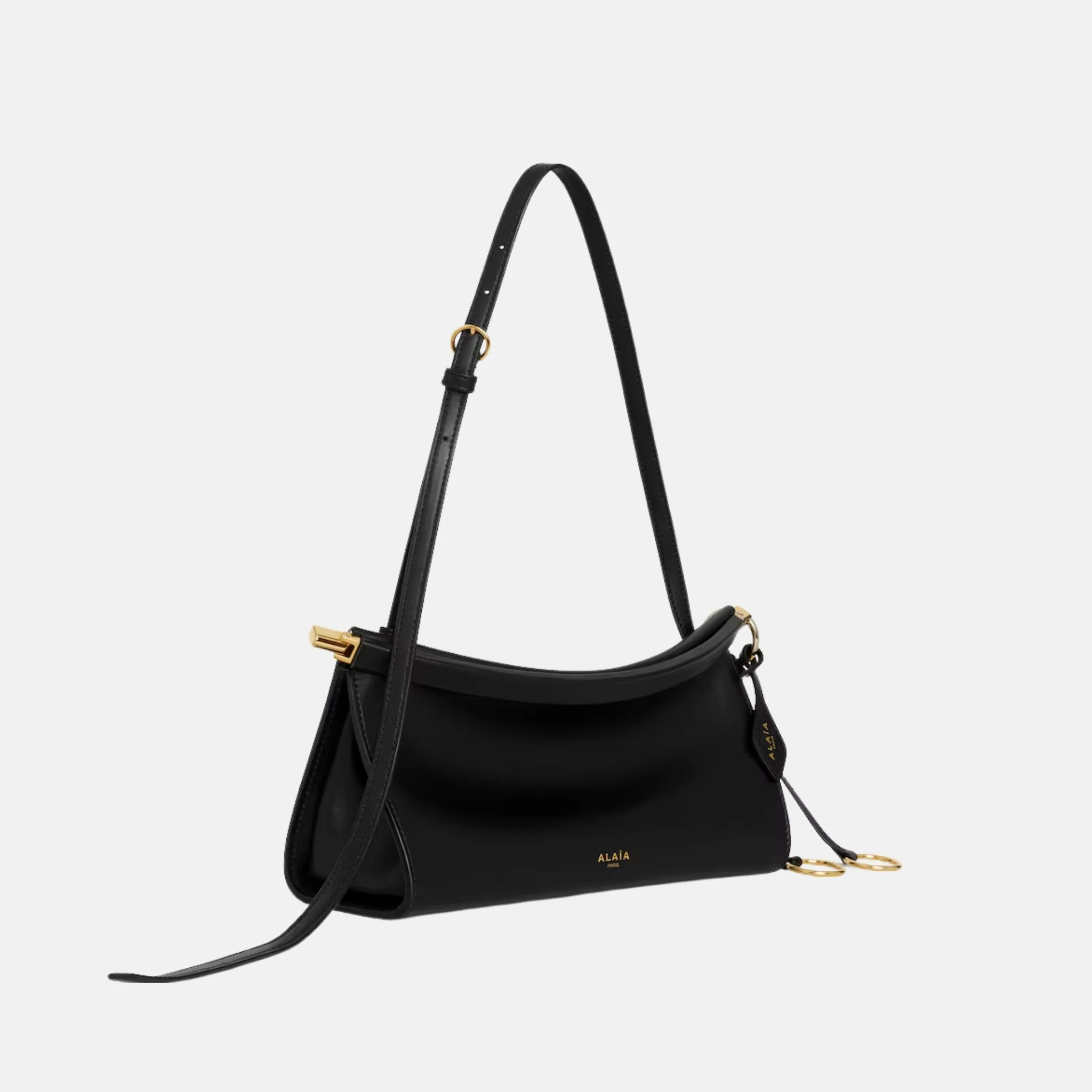 Le Click East West Small Leather Bag - Image 3