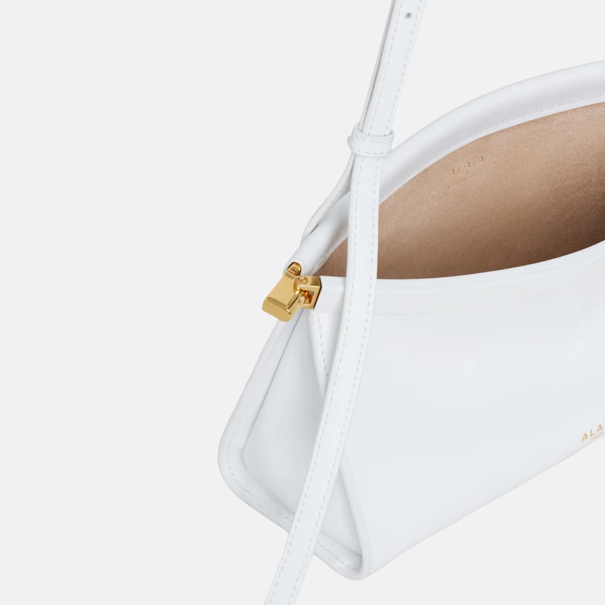 Le Click East West Small Leather Bag - Image 5