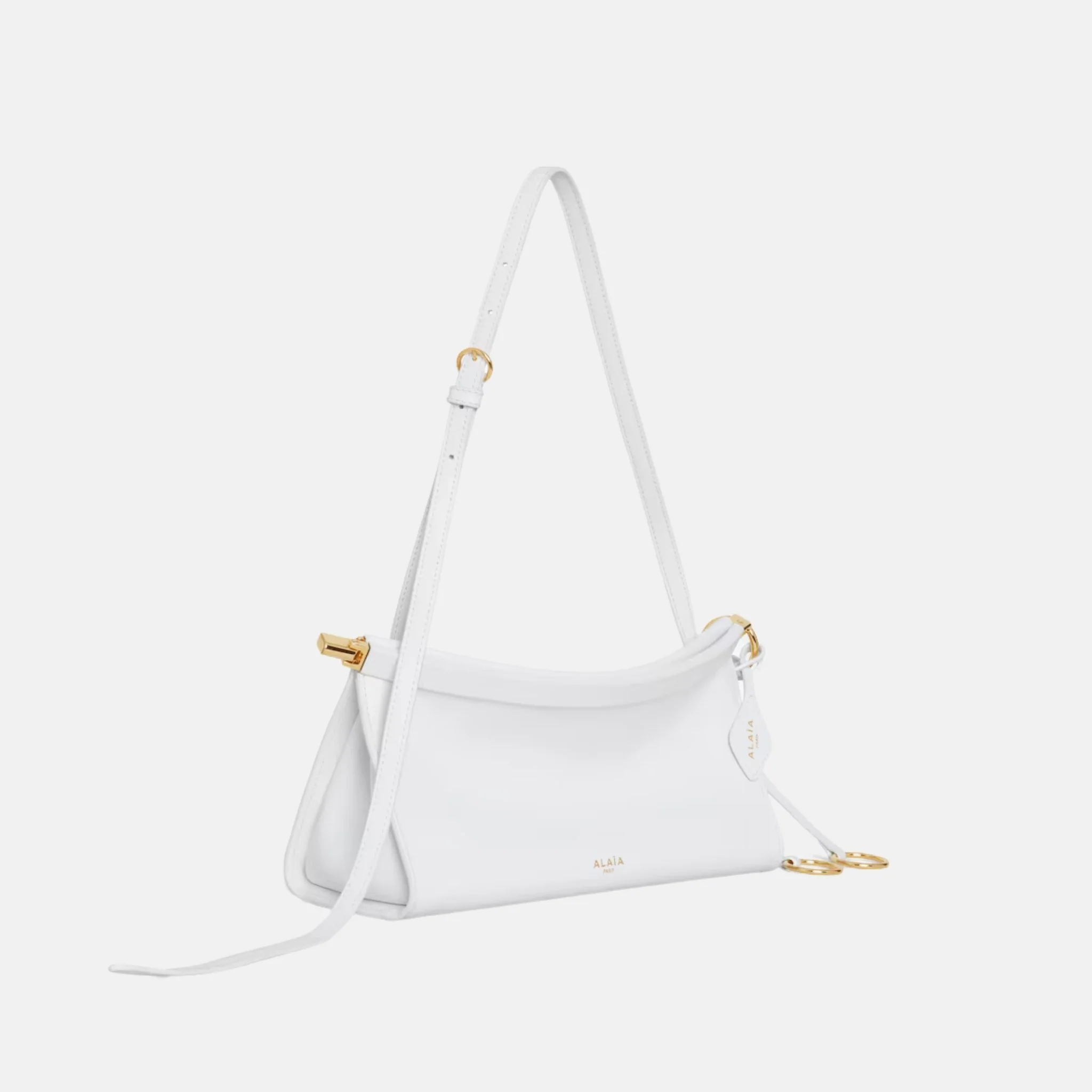 Le Click East West Small Leather Bag - Image 6