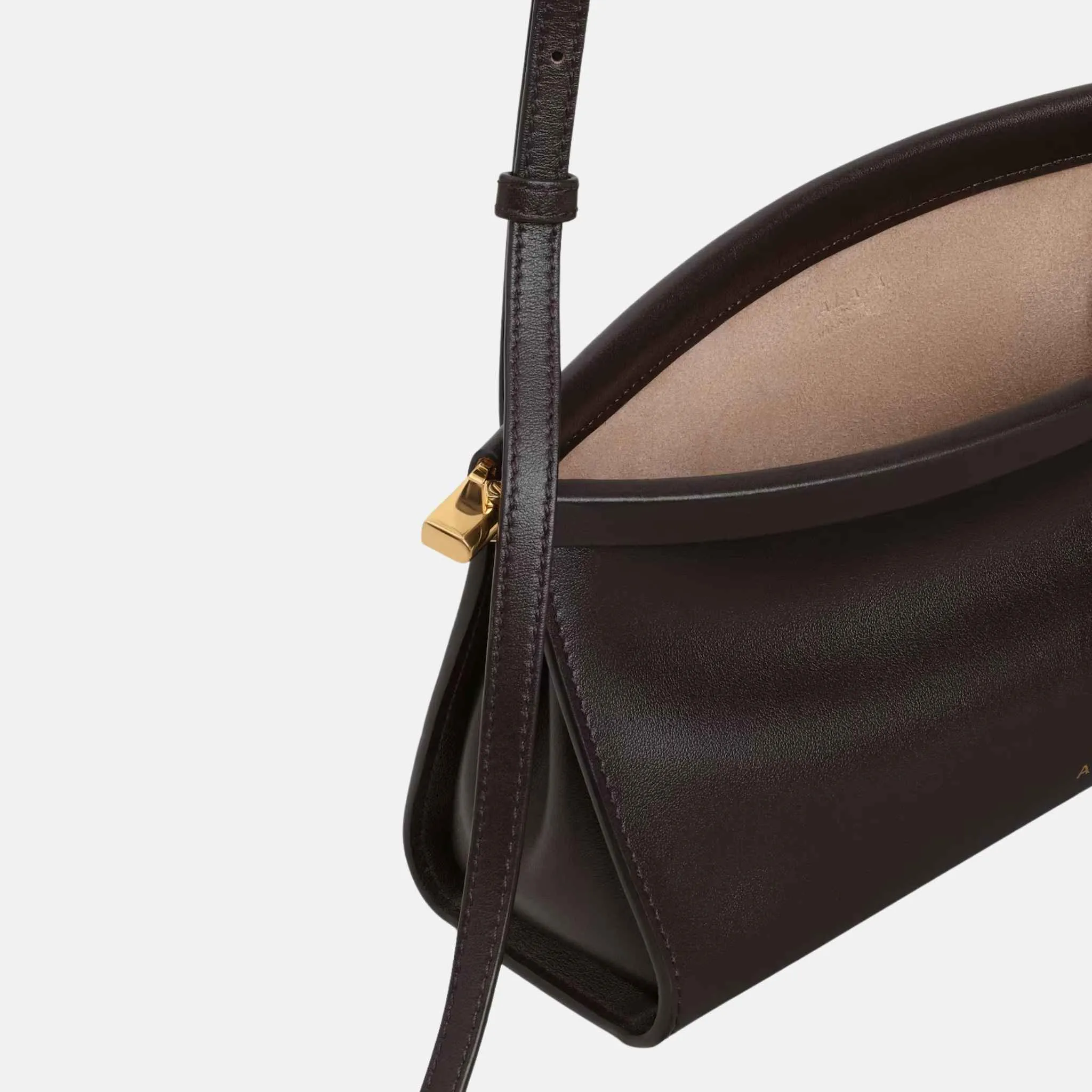 Le Click East West Small Leather Bag - Image 8