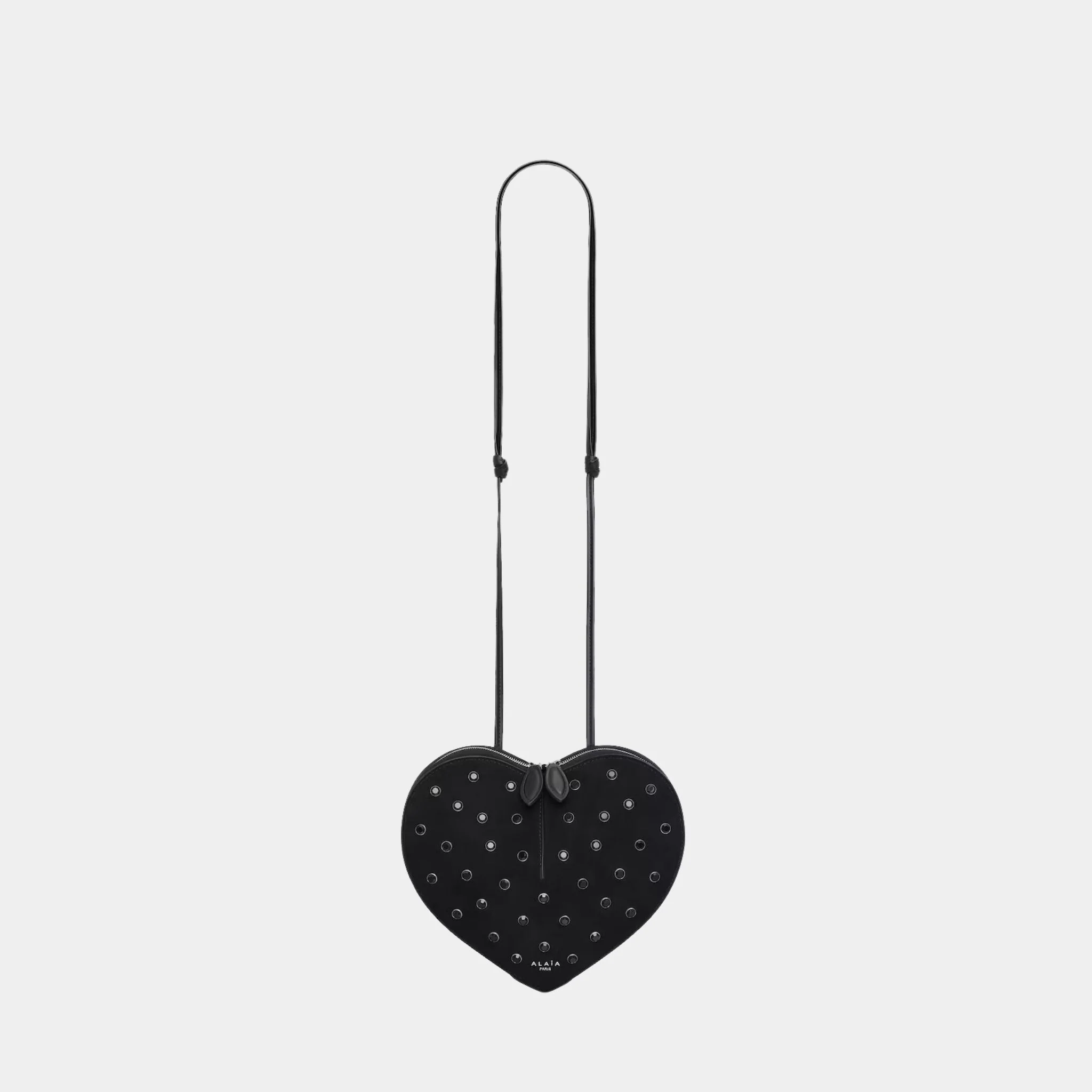 Le Coeur Bag In Strass Suede Goatskin