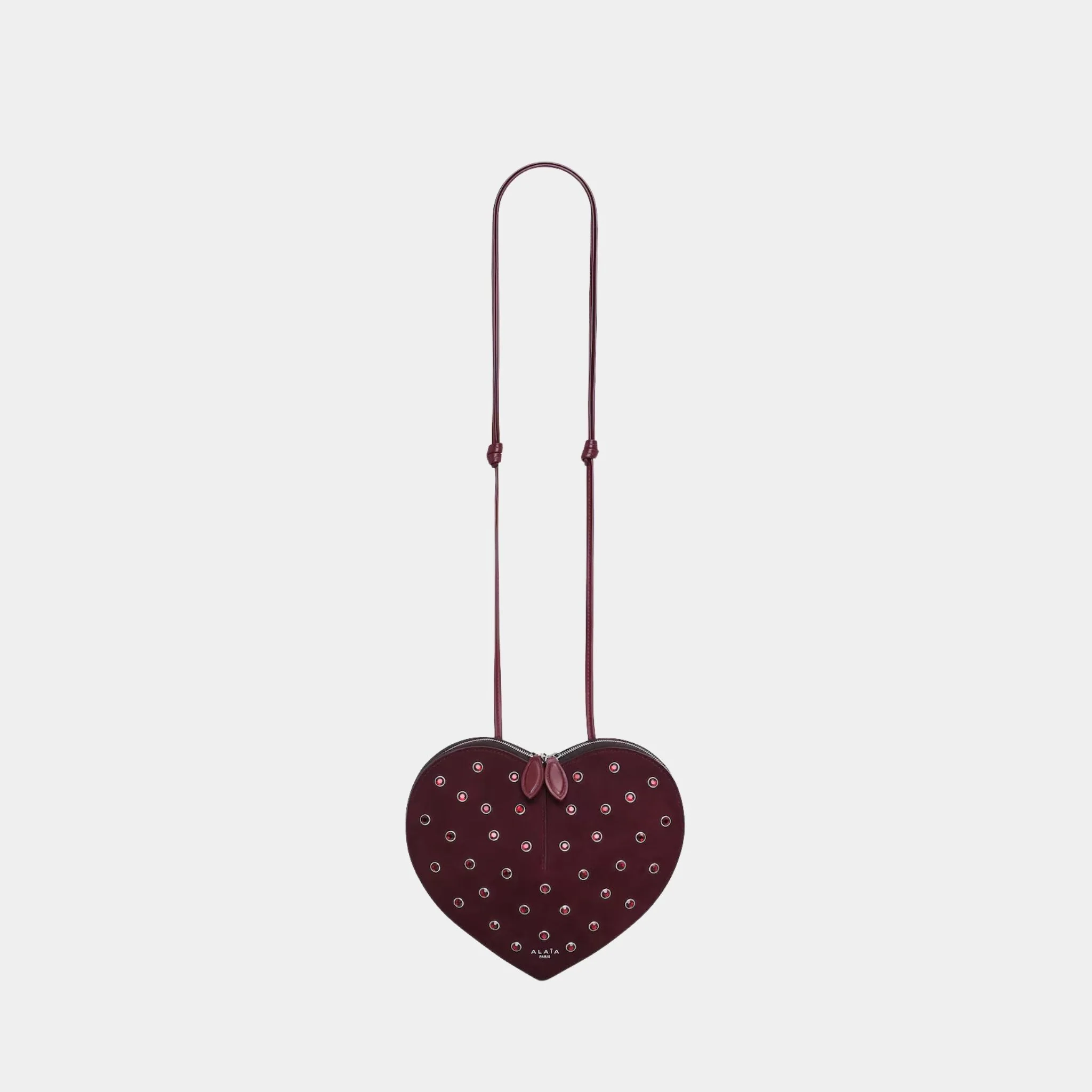 Le Coeur Bag In Strass Suede Goatskin - Image 4