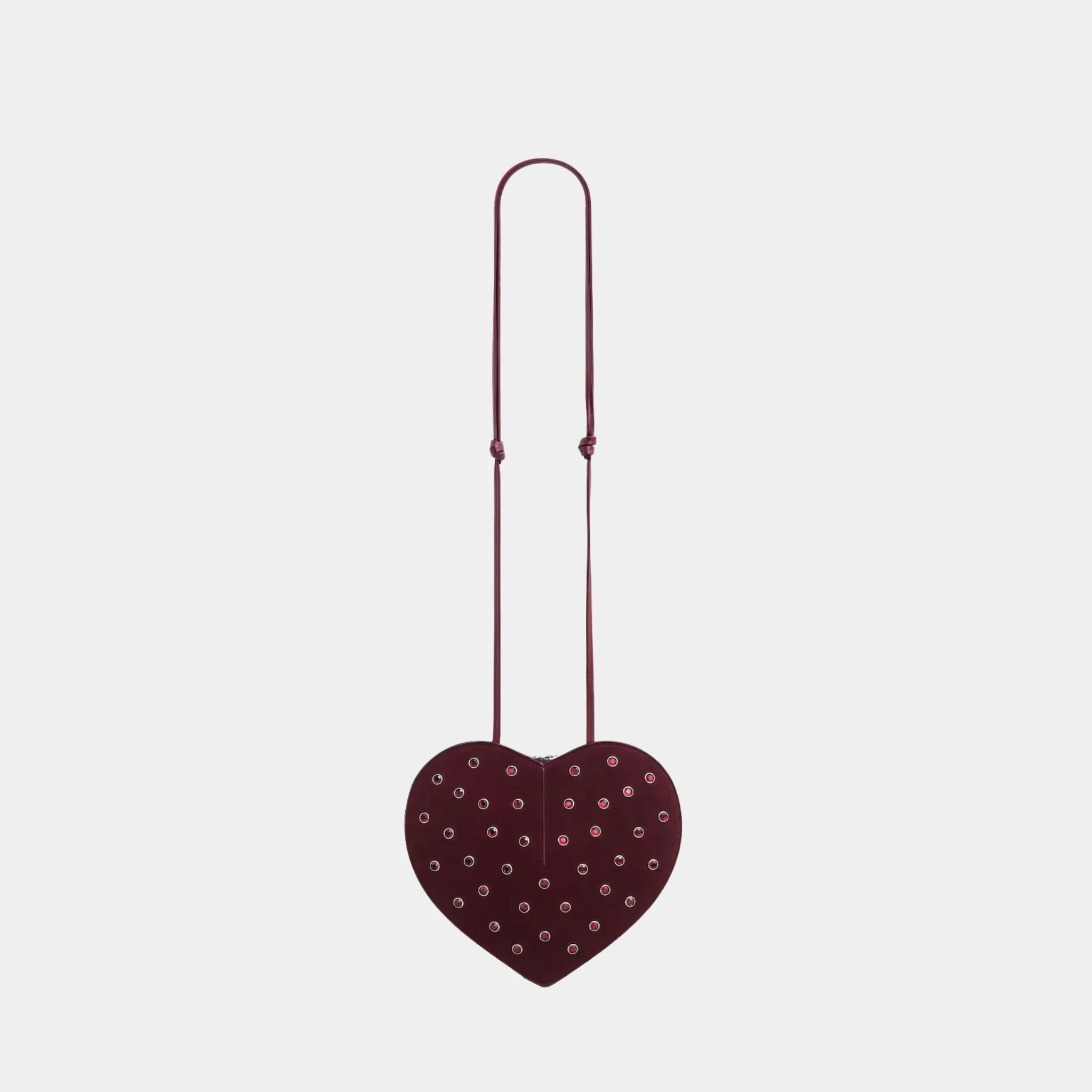 Le Coeur Bag In Strass Suede Goatskin - Image 5