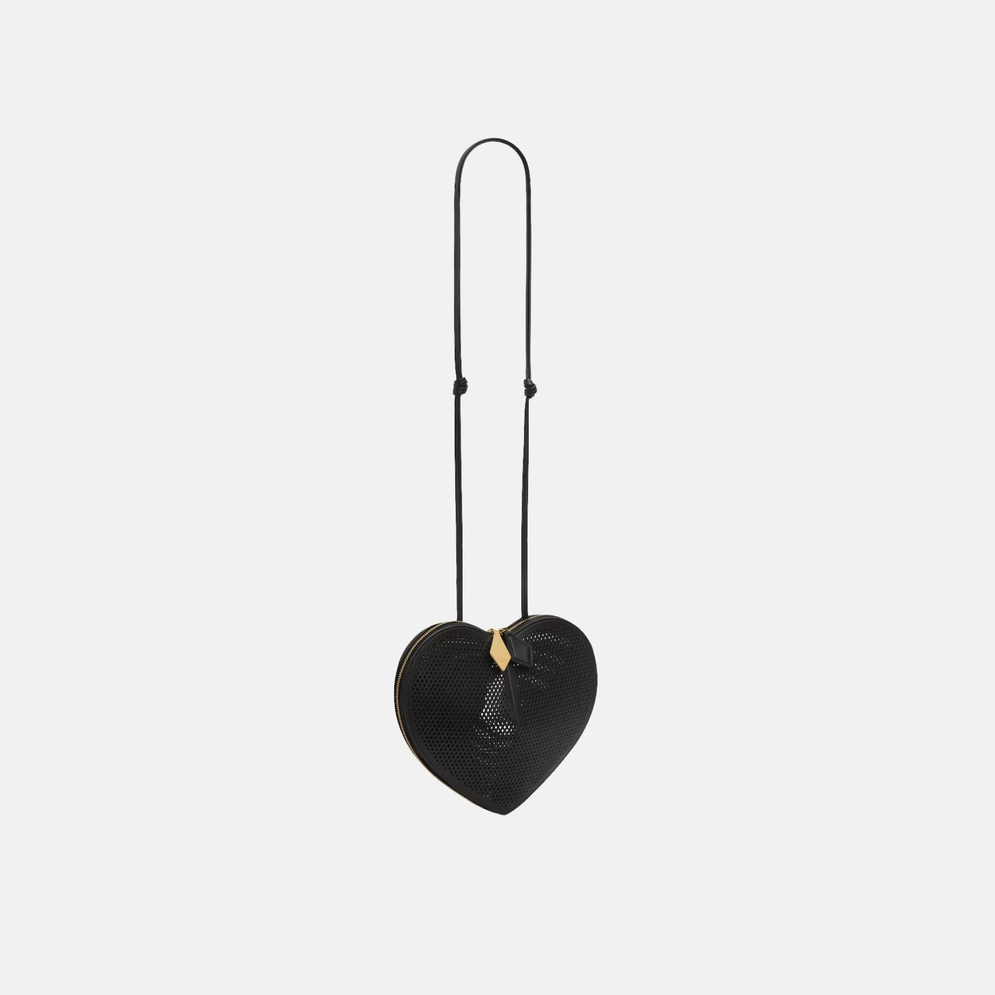 Le Coeur Bag In Perforated Leather