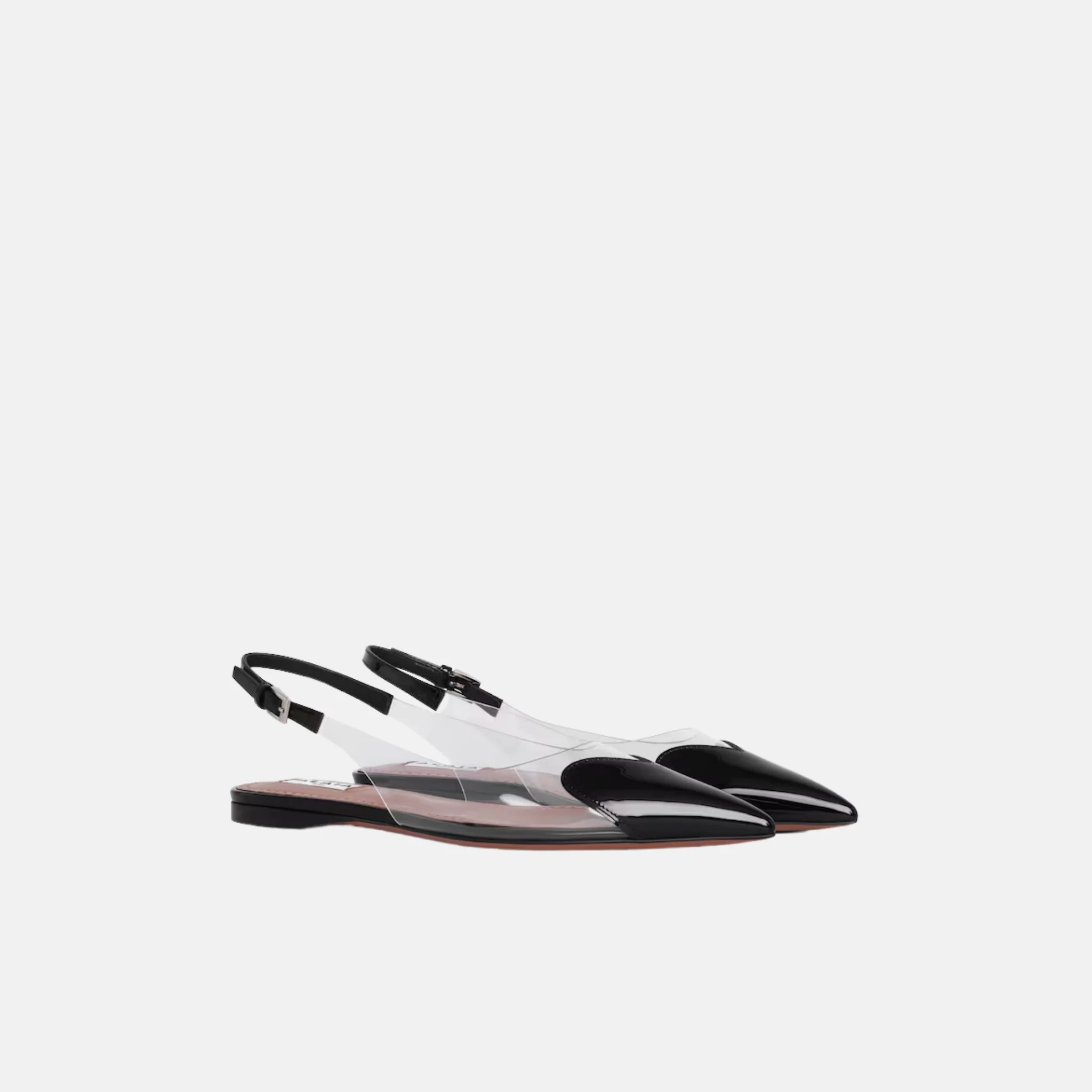 Le Coeur Flat Slingbacks In Patent Calfskin - Image 5