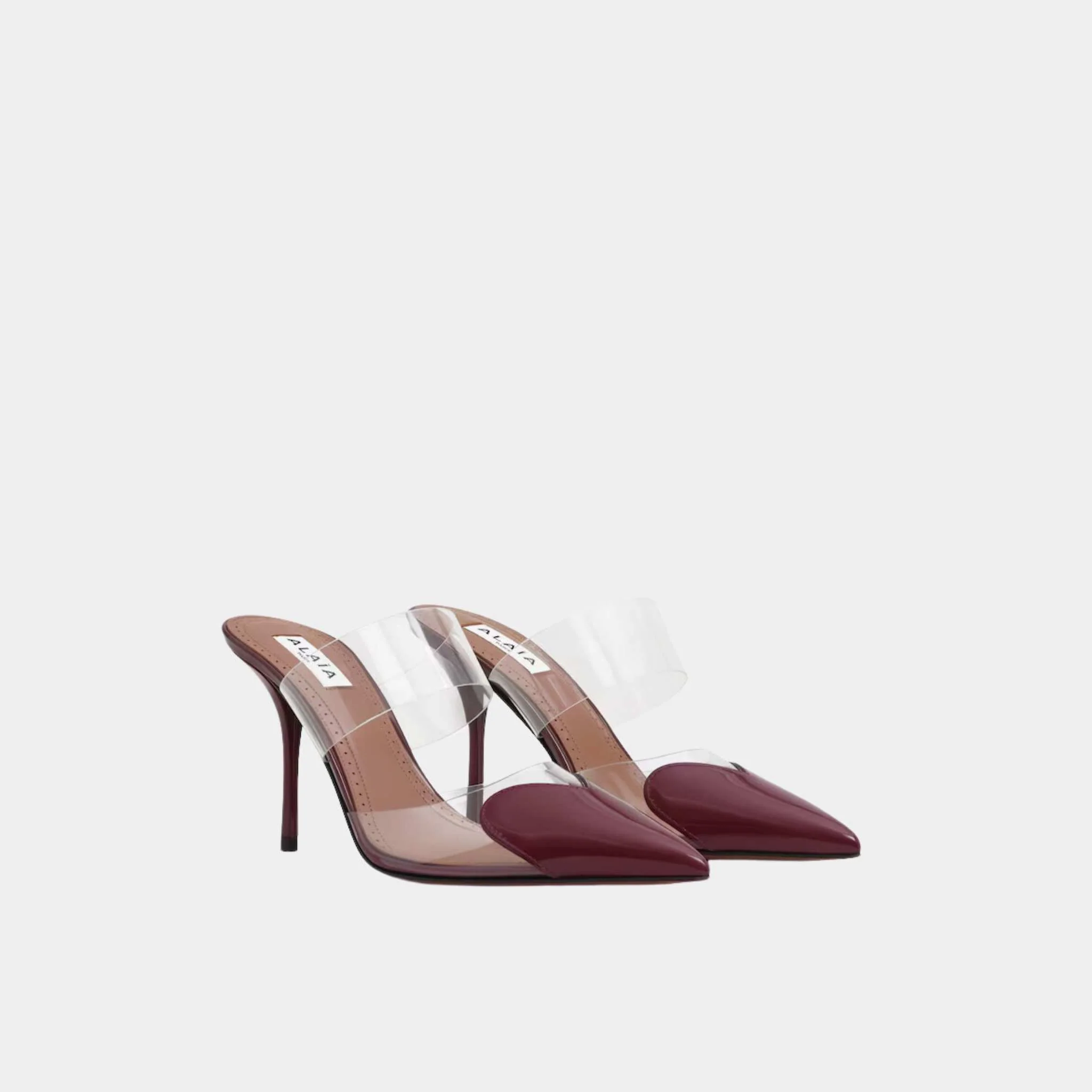 Le Cœur Mules In Patent Calfskin - Image 17