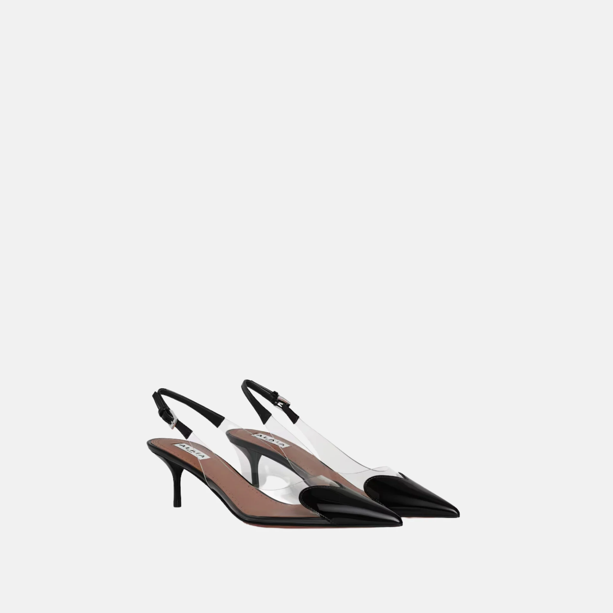 Le Coeur Slingbacks In Patent Lambskin - Image 9