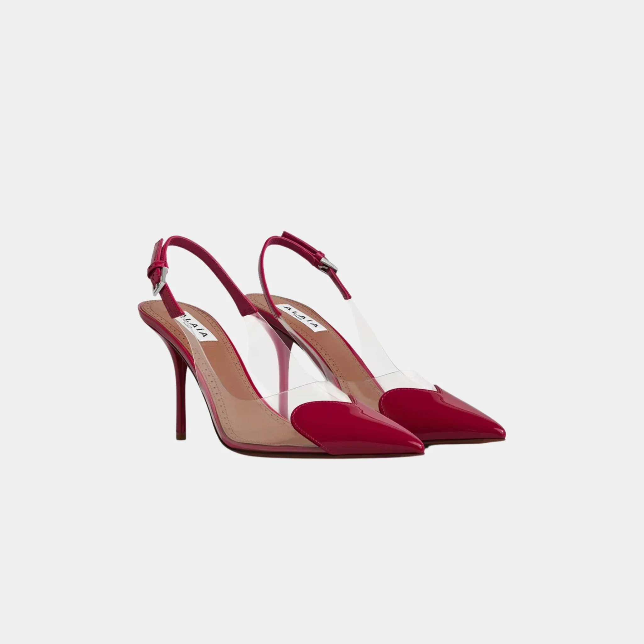 Le Coeur Slingbacks In Patent Lambskin - Image 11