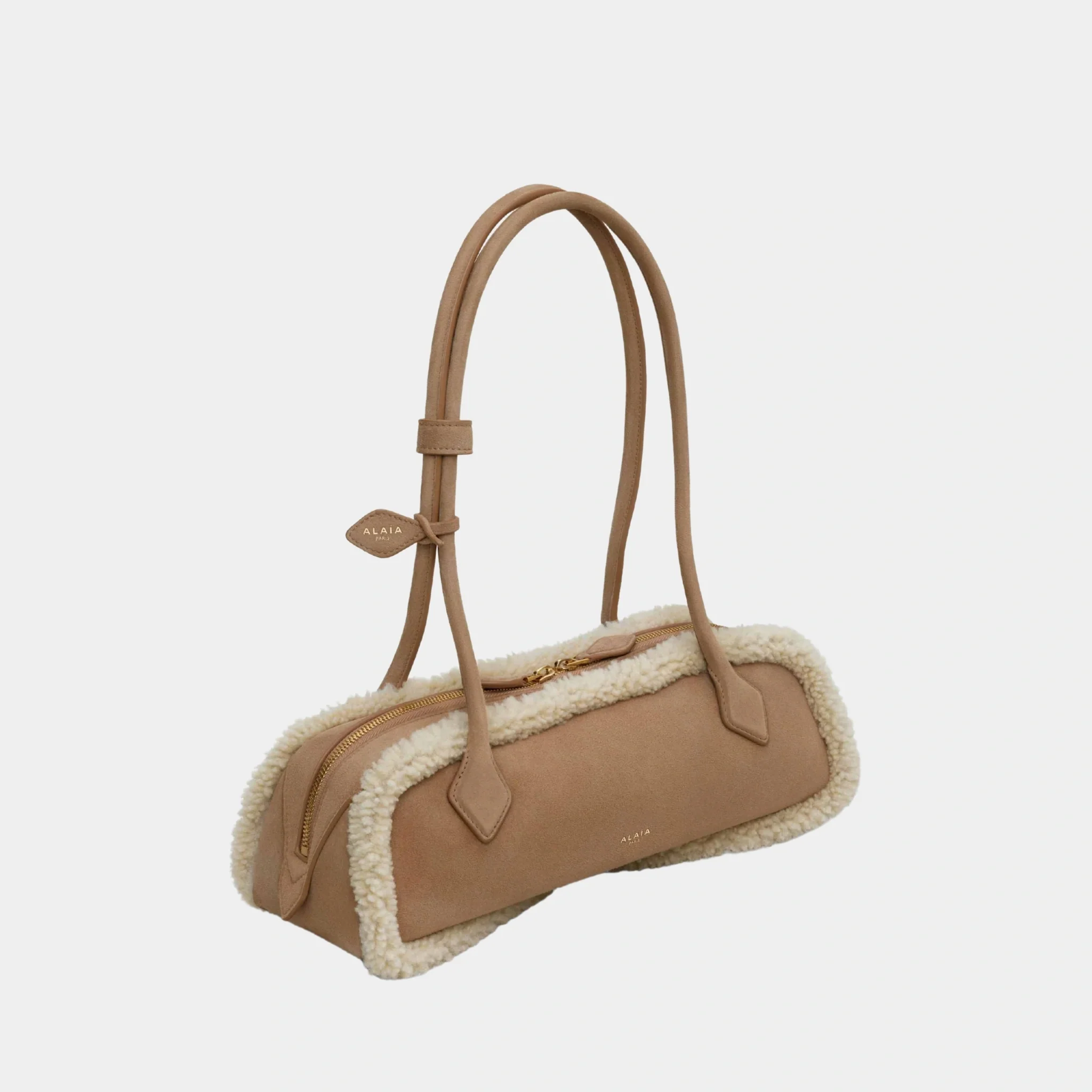 Le Dachshund Medium Shearling Bag - Image 2