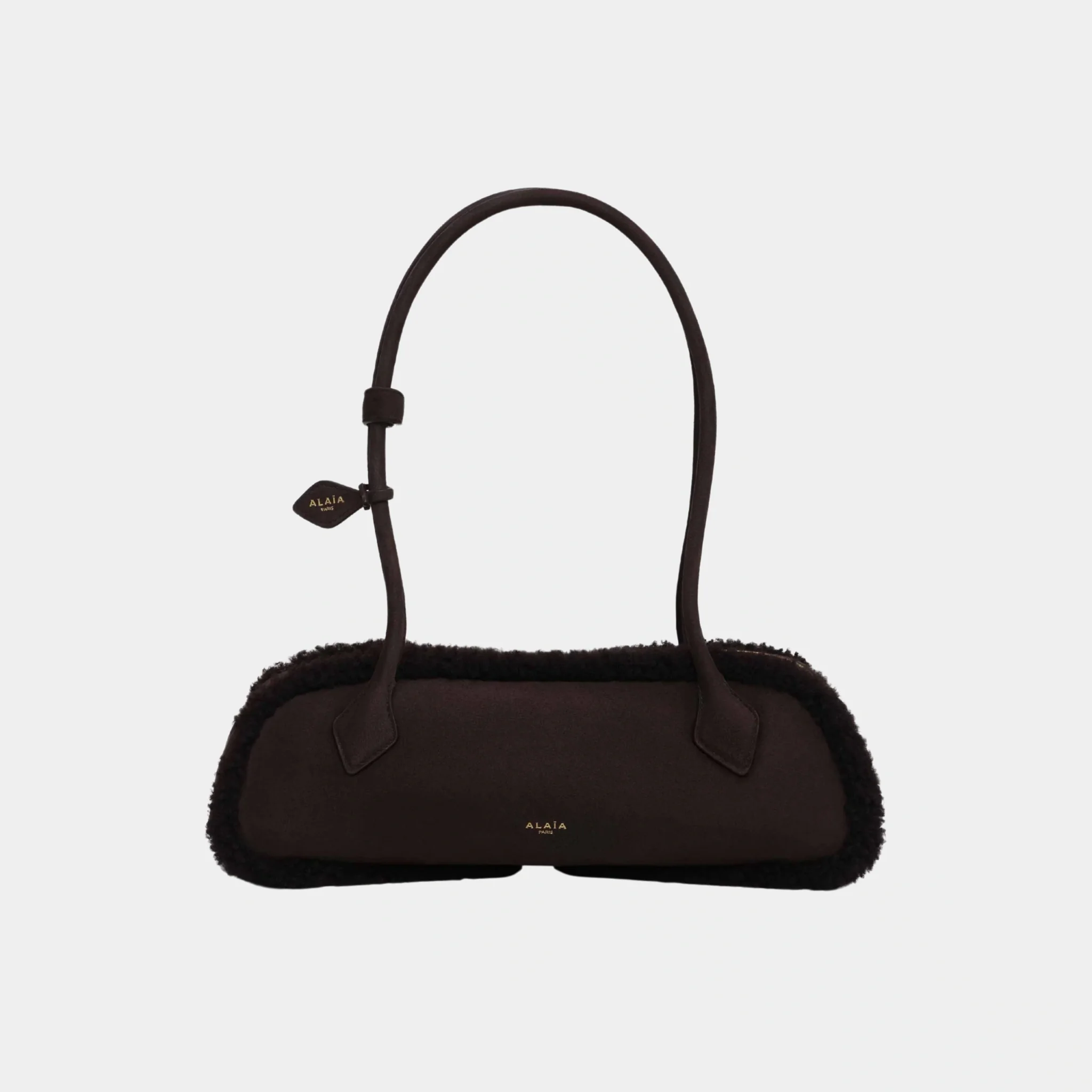 Le Dachshund Medium Shearling Bag - Image 3