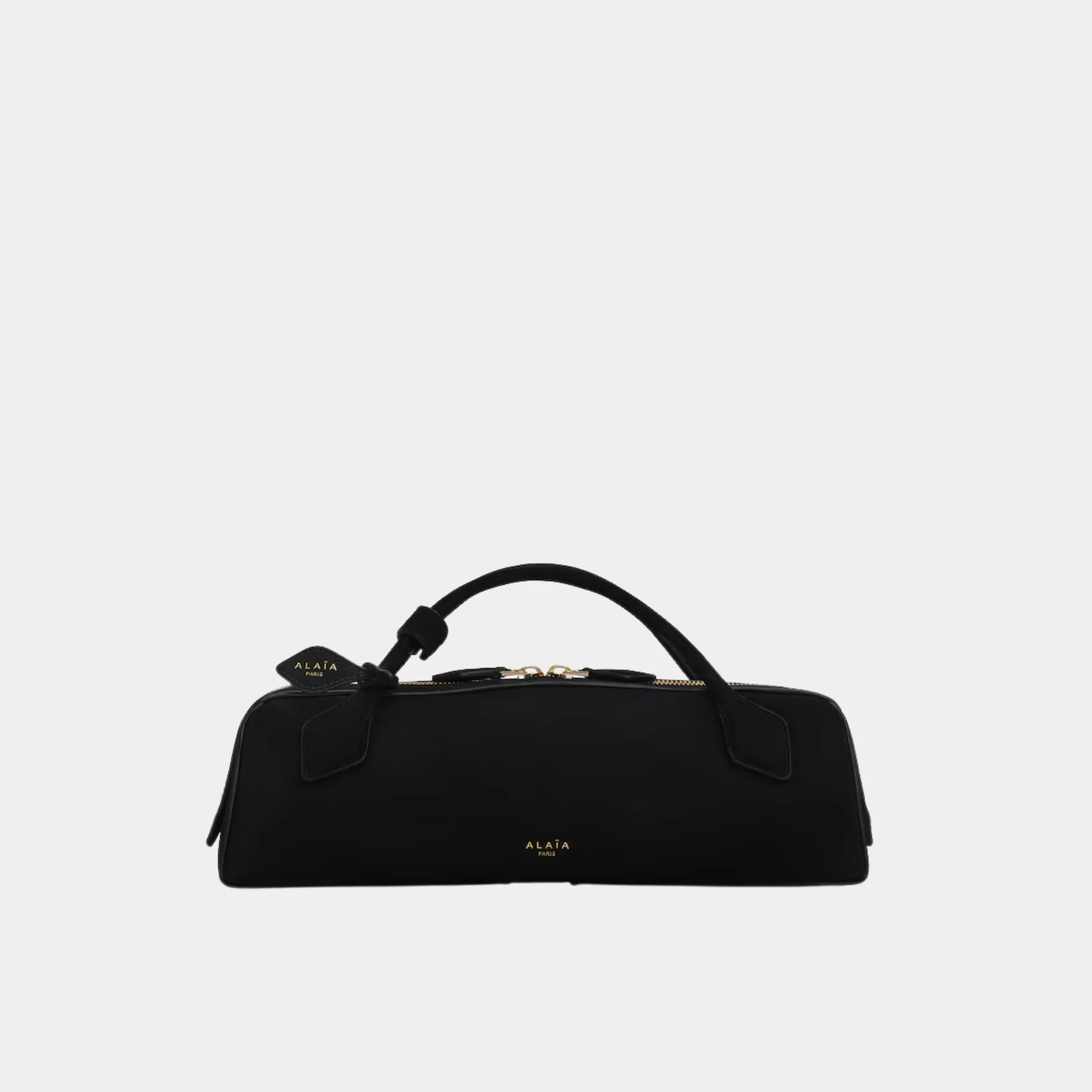 Le Teckel Clutch Bag In Seude Goatskin