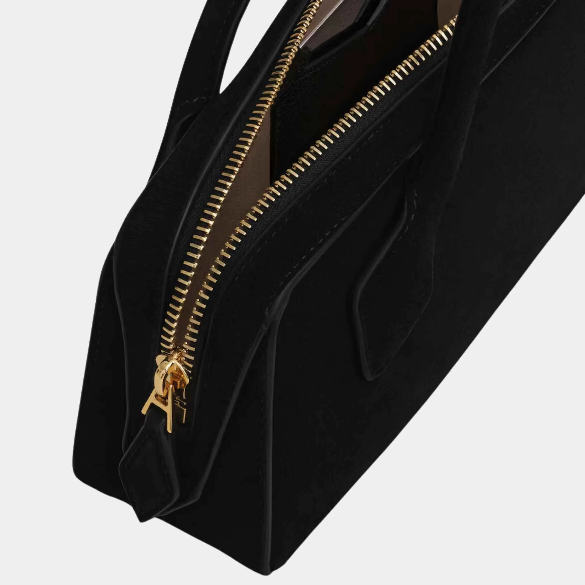 Le Teckel Clutch Bag In Seude Goatskin - Image 3