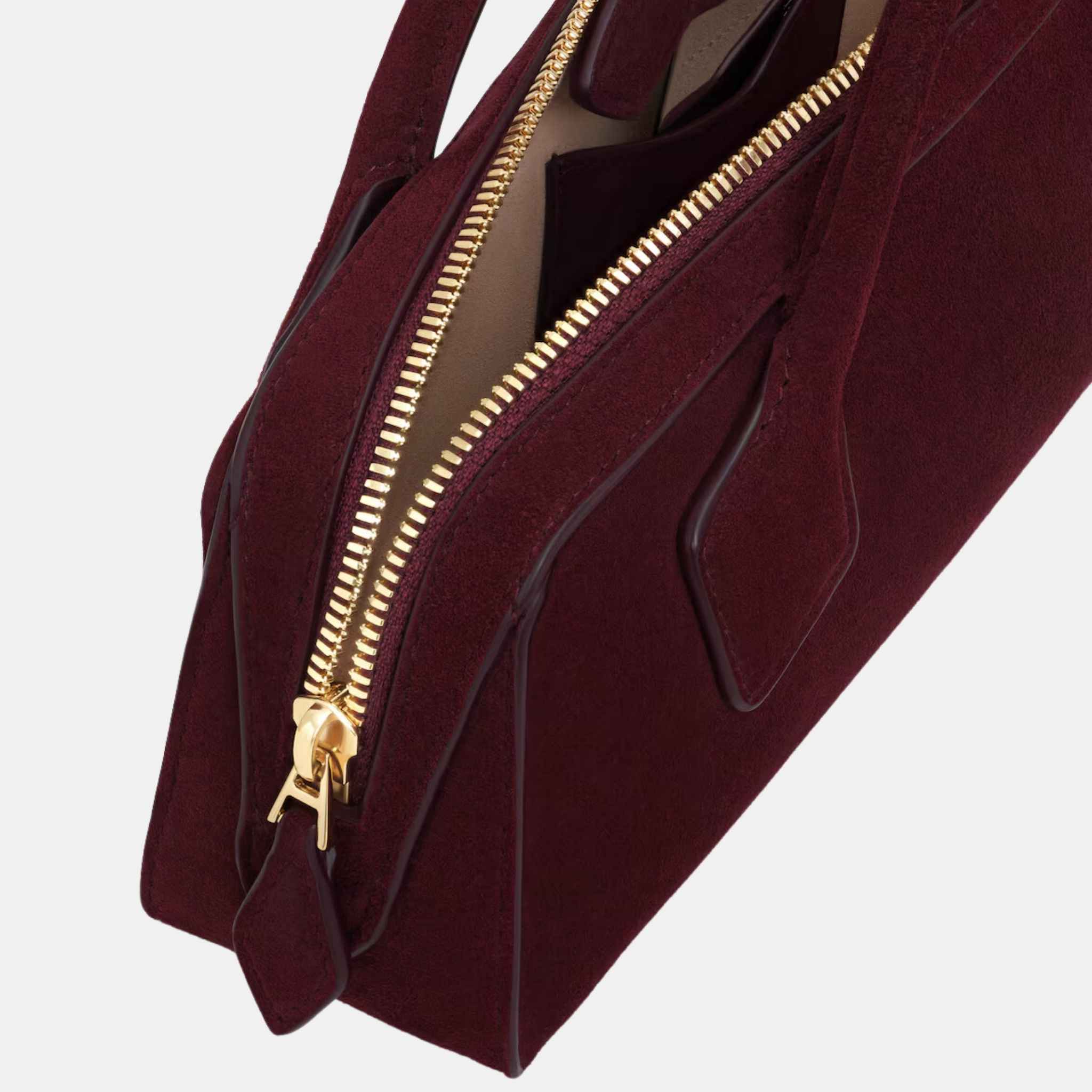 Le Teckel Clutch Bag In Seude Goatskin - Image 6