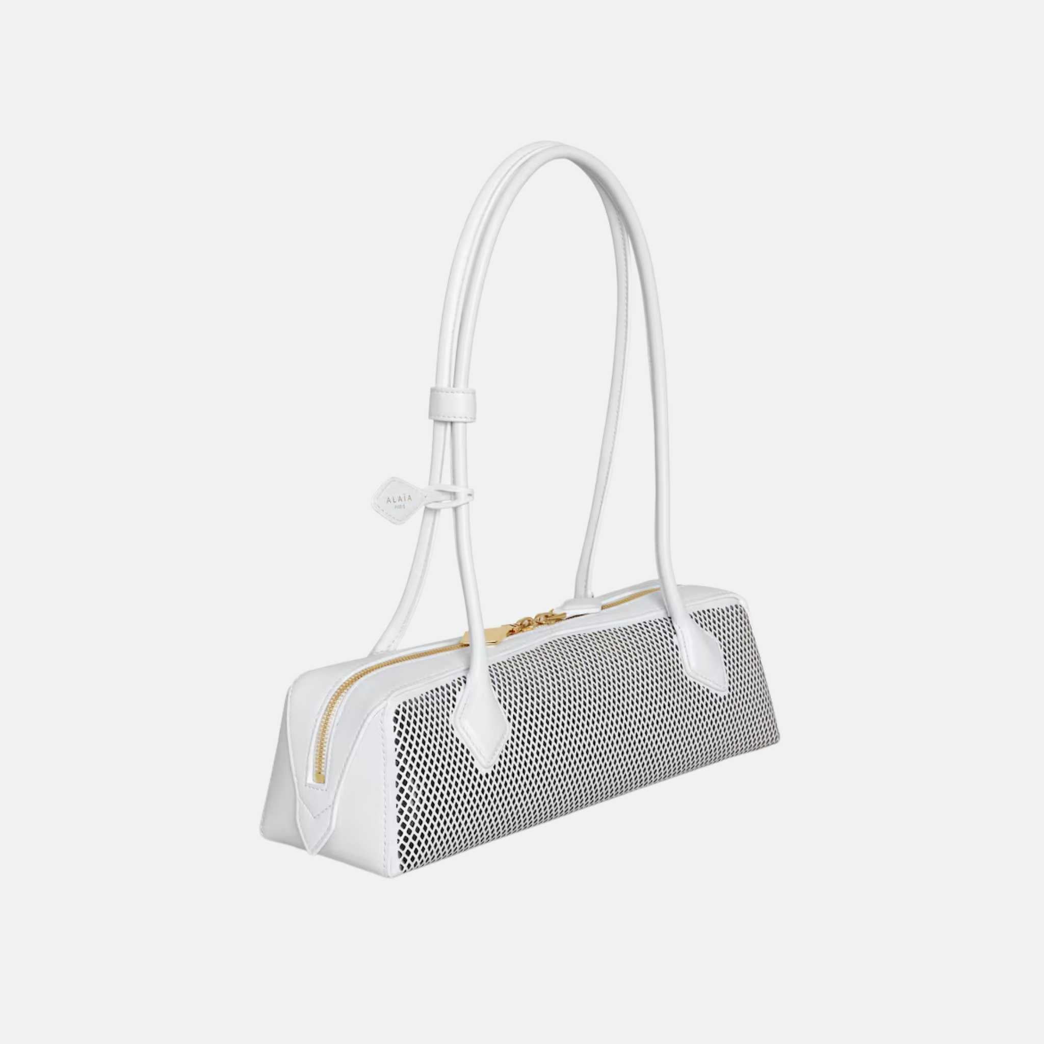 Le Teckel Medium Bag In Perforated Leather - Image 6
