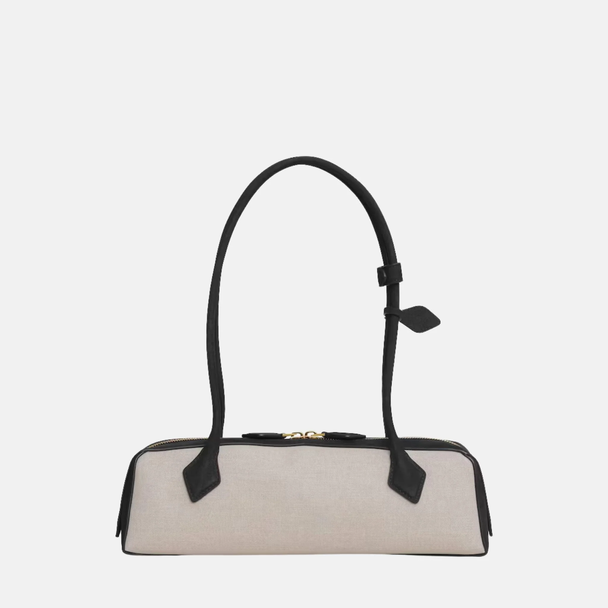Le Teckel Medium Canvas and Nubuck Bag - Image 3