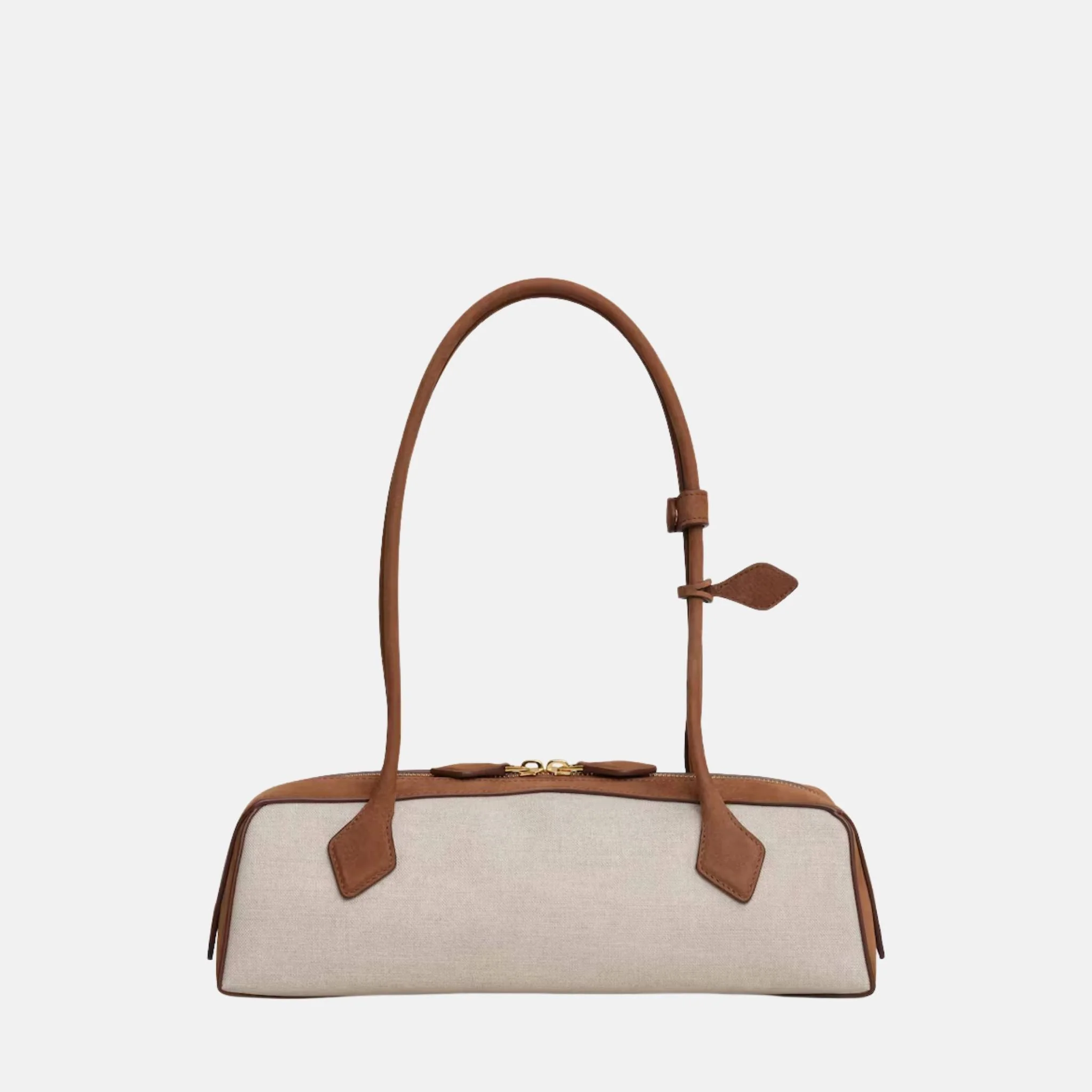 Le Teckel Medium Canvas and Nubuck Bag - Image 6