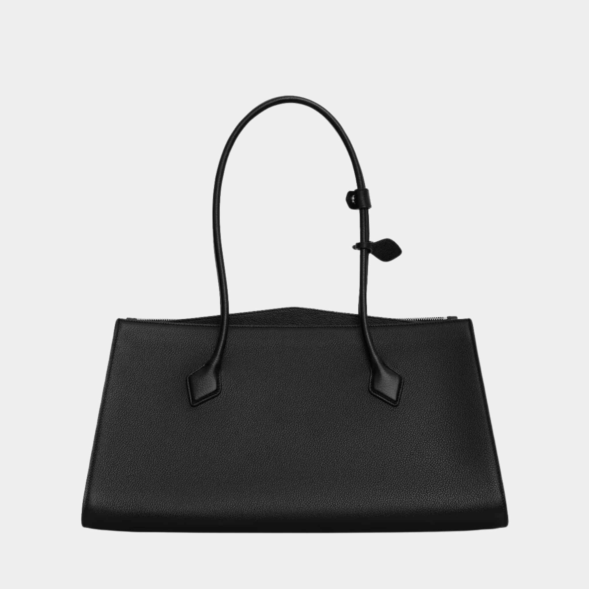 Le Teckel Tote Bag In Shiny Grained Calfskin - Image 2