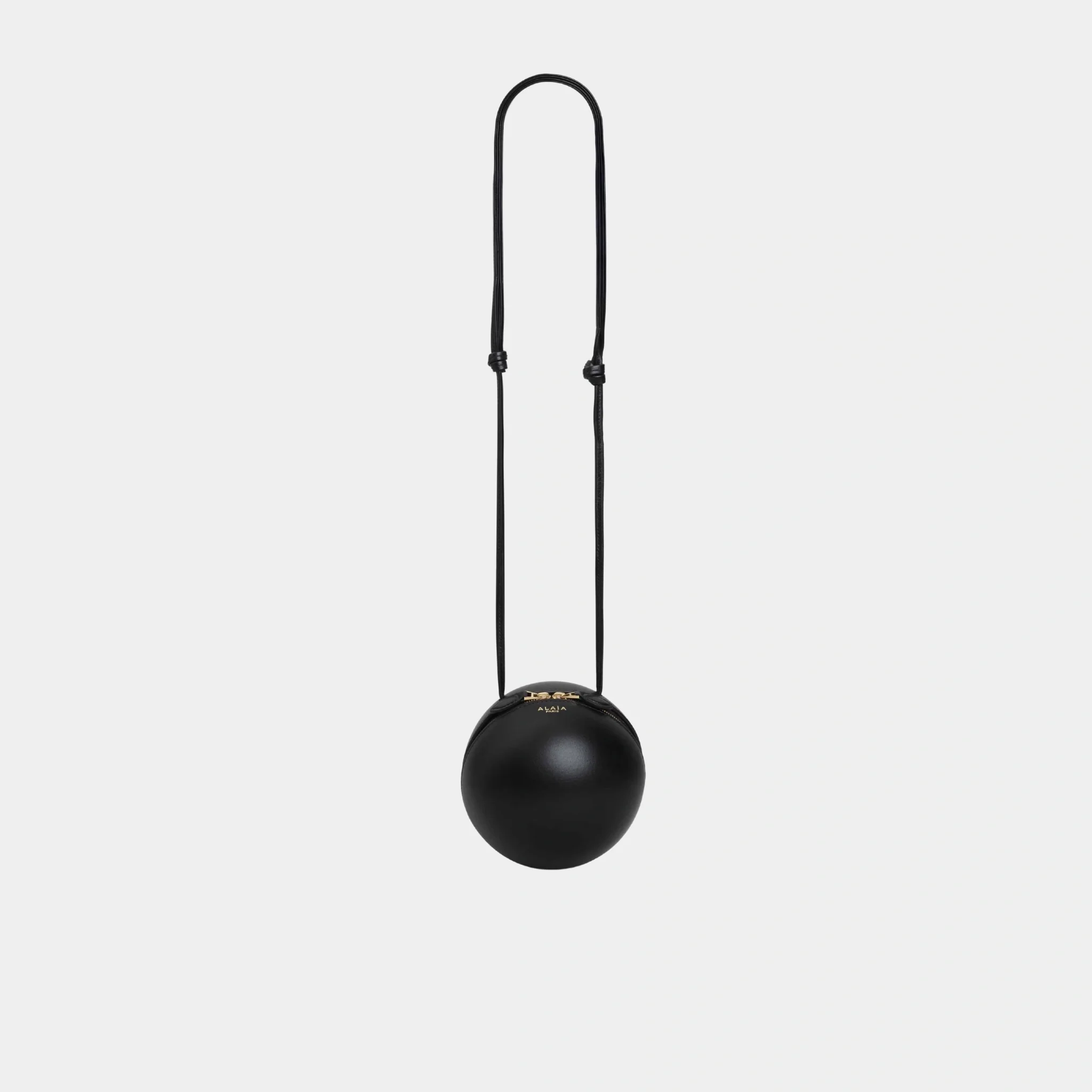 Leather Sphere Bag in Nappa Lambskin Leather