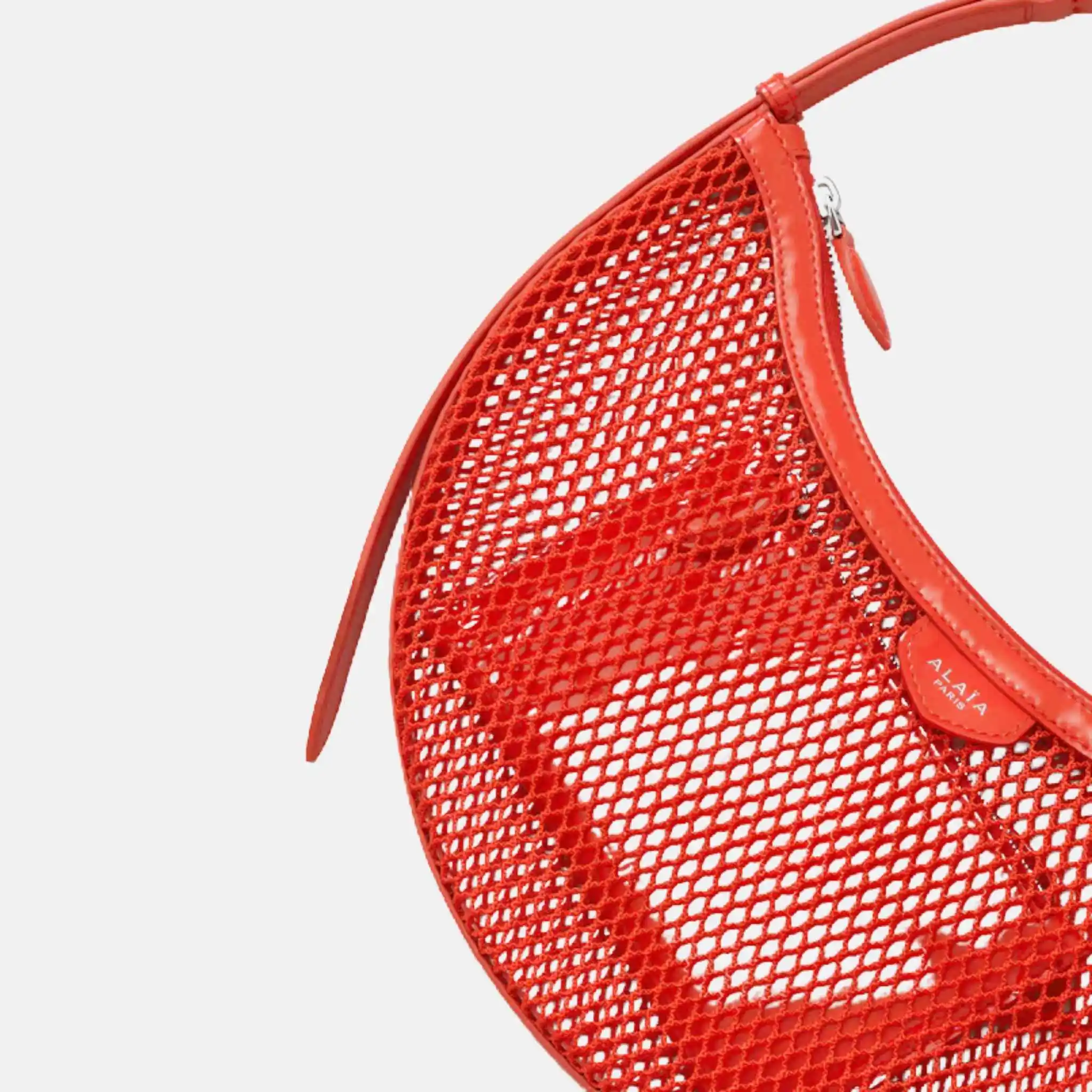 One Piece Demi Lune Bag In Fishnet - Image 4