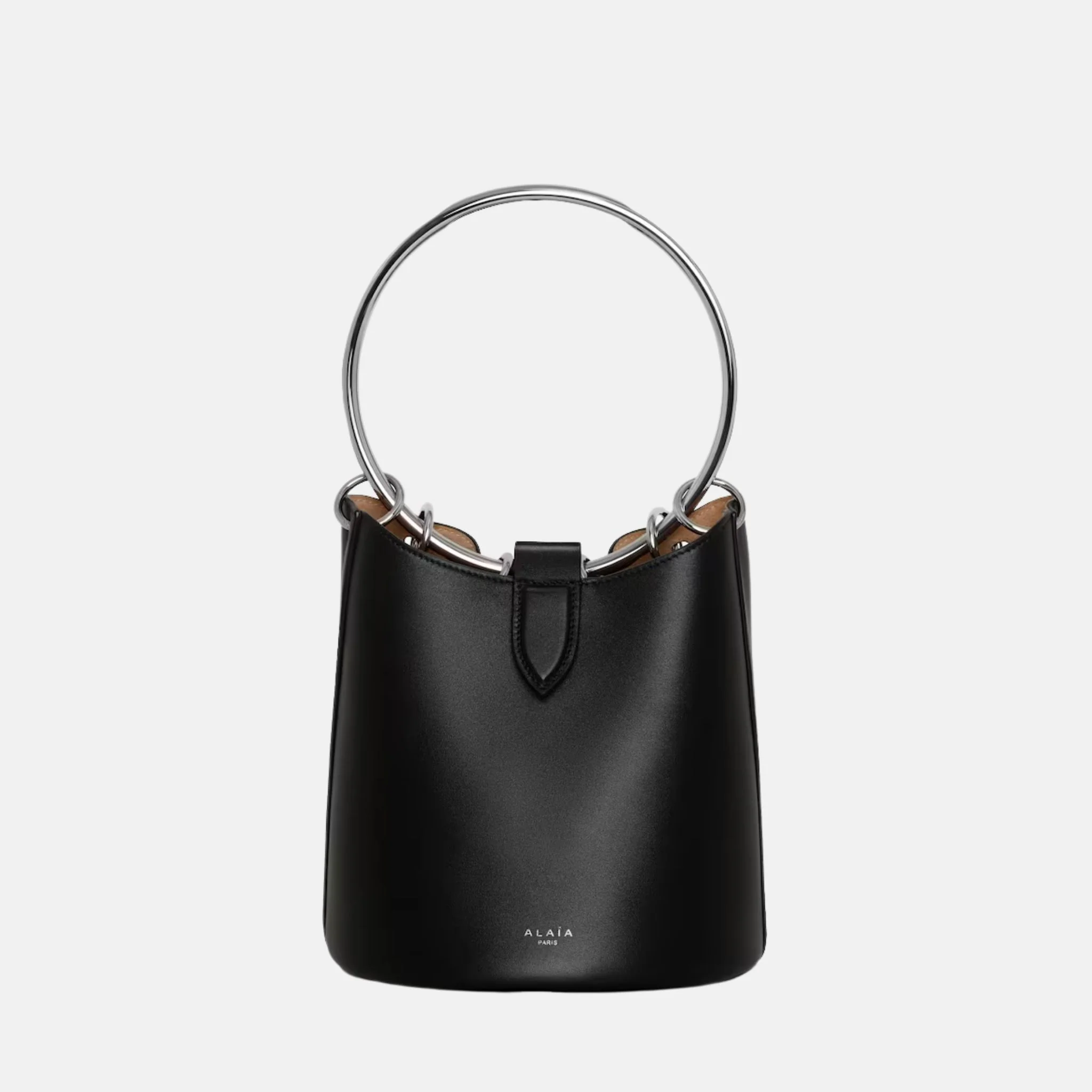 Ring Medium Bucket Bag In Calfskin