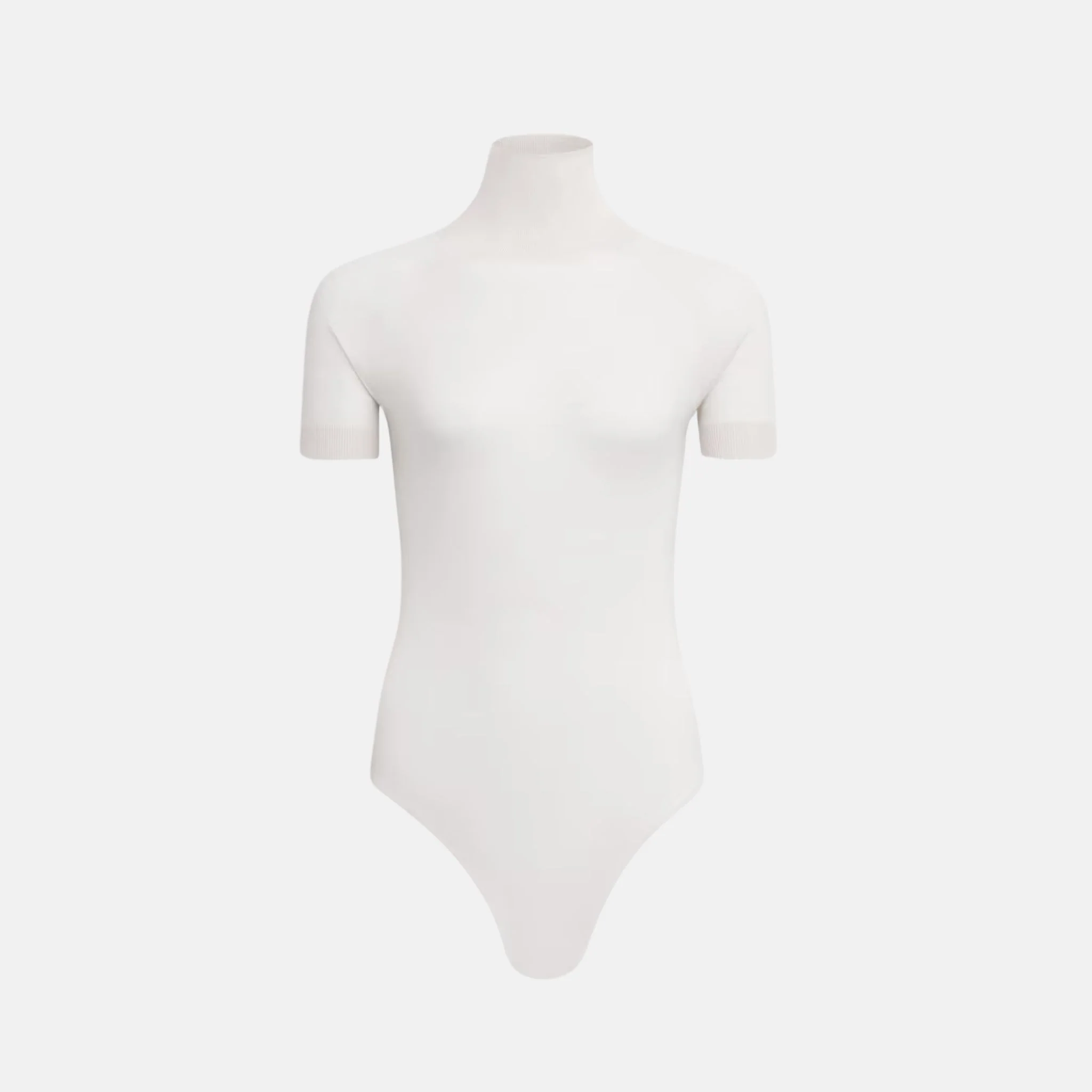 Short Sleeve Body In Sheer Wool Knit - Image 4