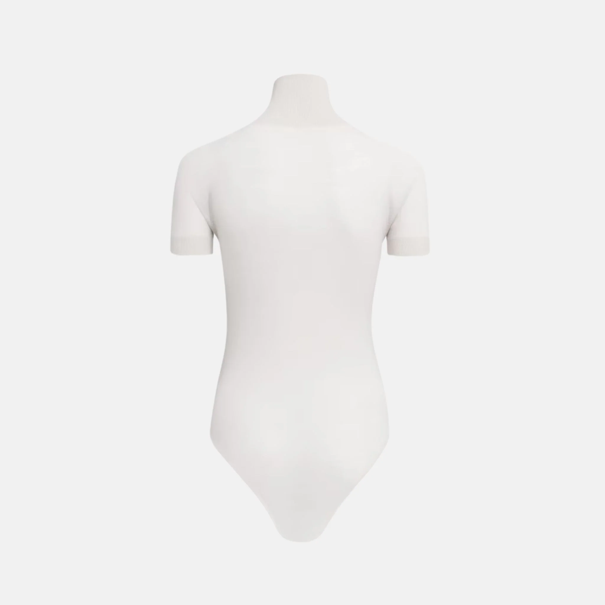 Short Sleeve Body In Sheer Wool Knit - Image 5