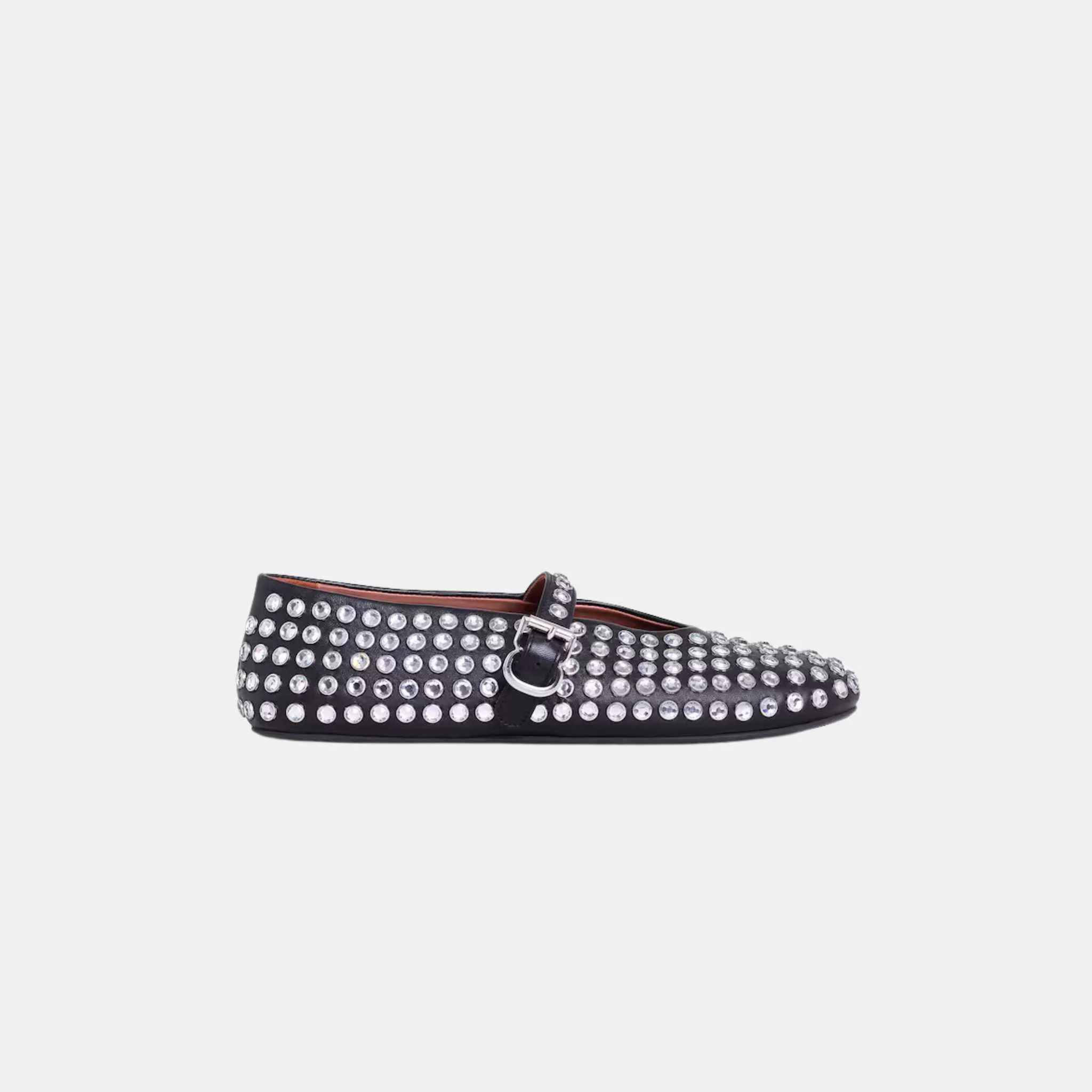 Strass Lambskin Ballet Flats - Image 4