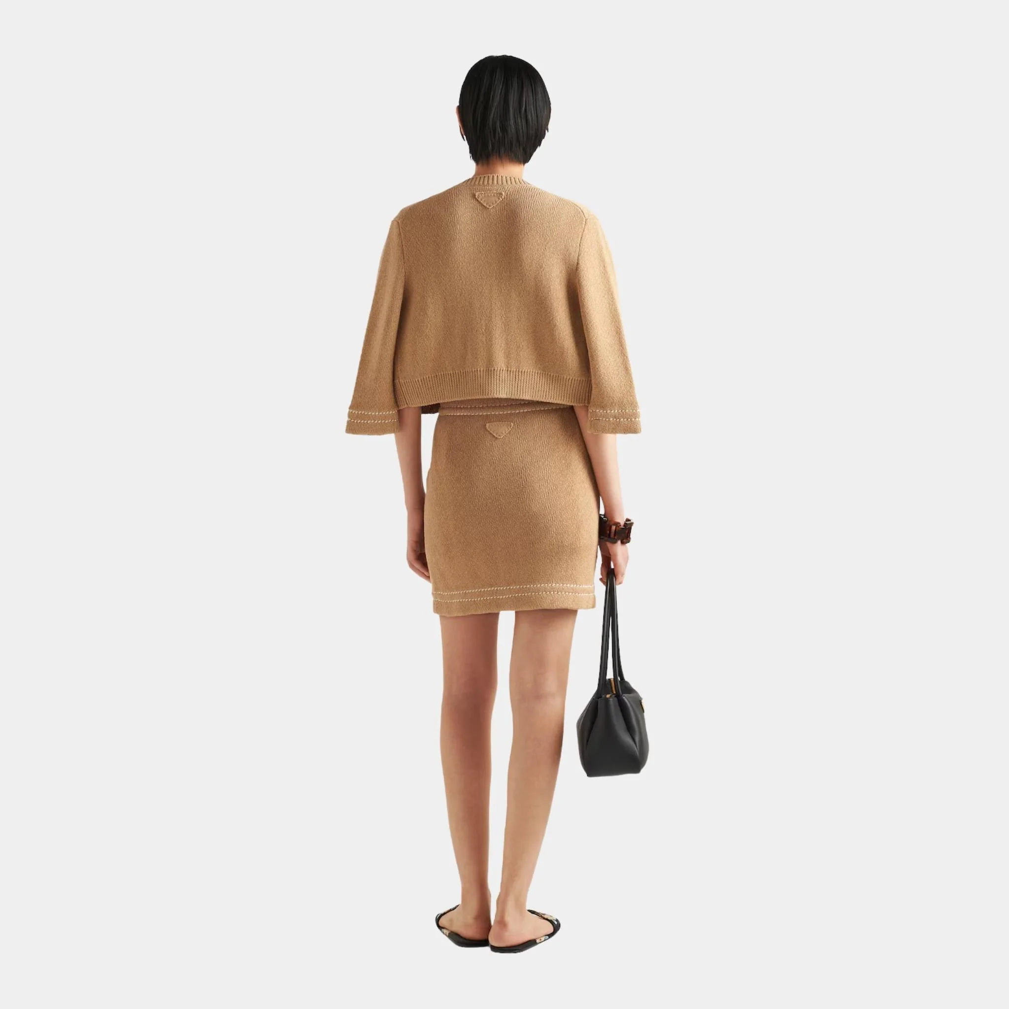Albino White Cotton Cardigan - Image 3