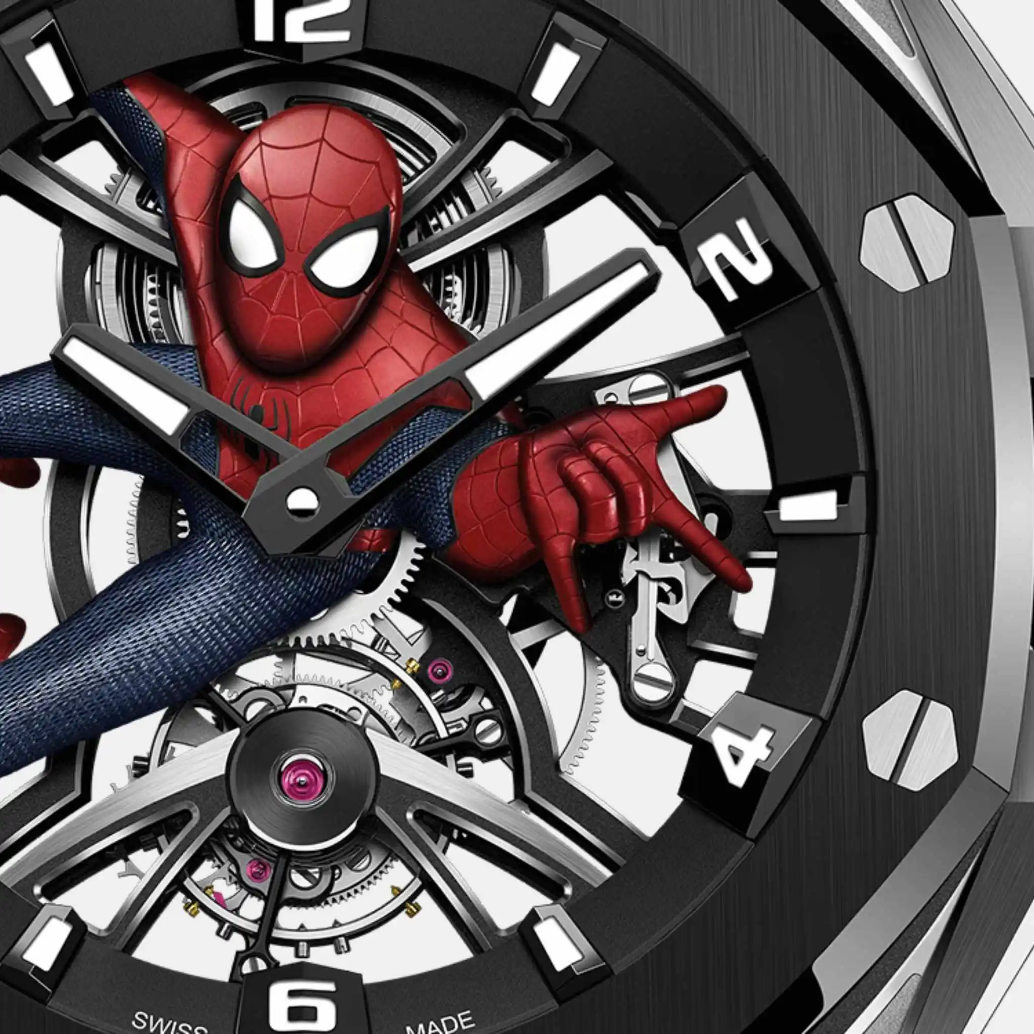 Royal Oak Concept Tourbillon Spider-Man 26631IO.OO.D002CA.01 - Image 2