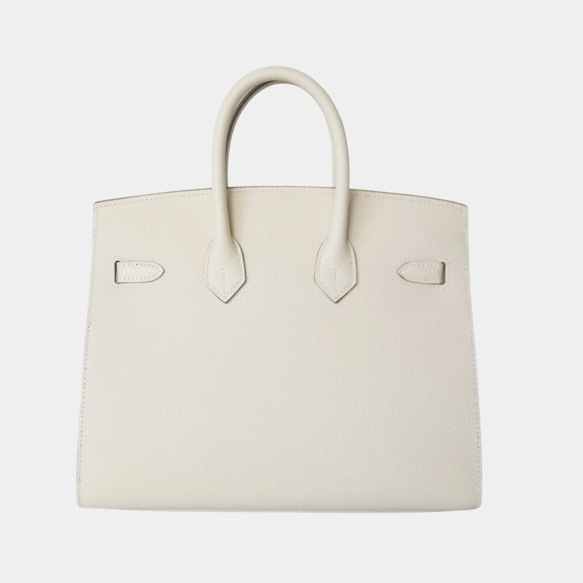 Birkin 25 Epsom Craie PHW - Image 2