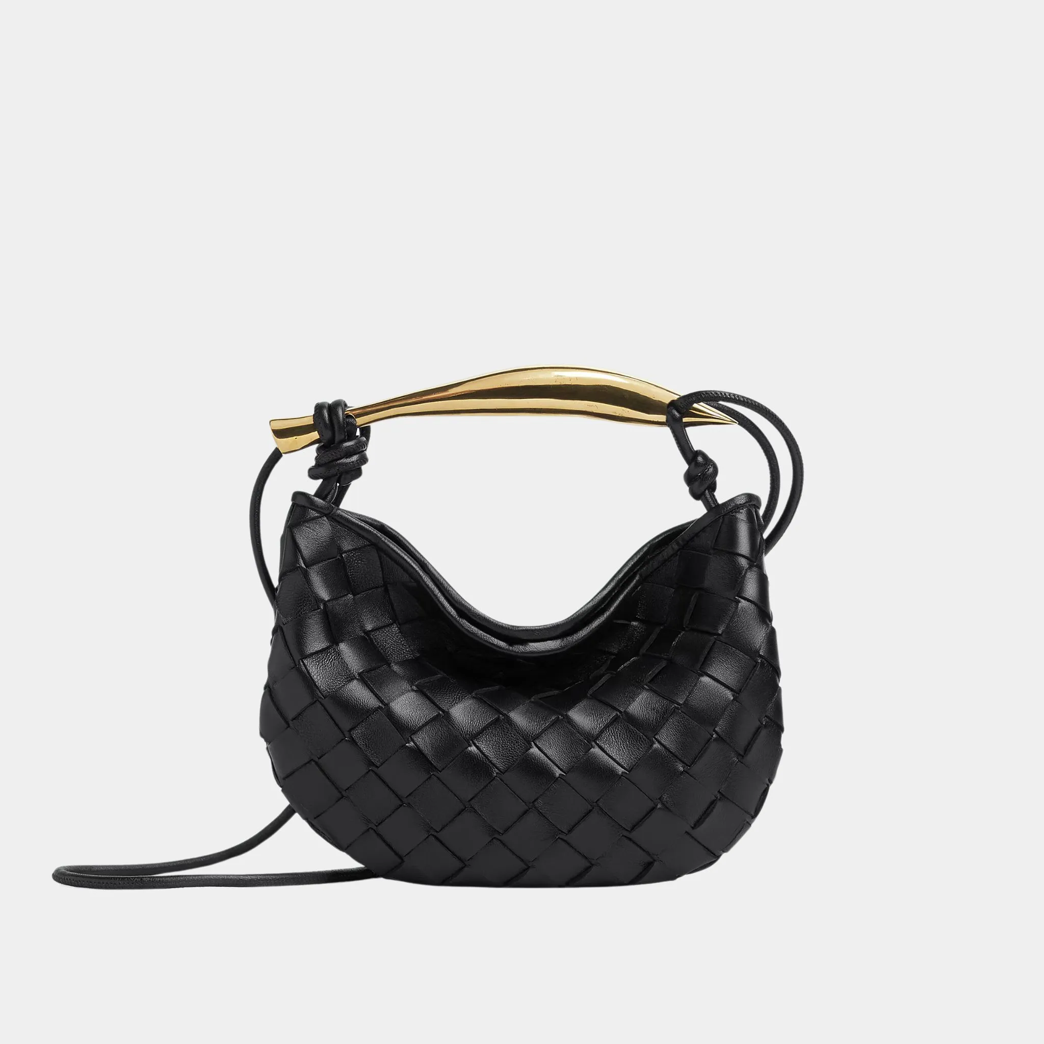 Baby Sardine Intrecciato Leather