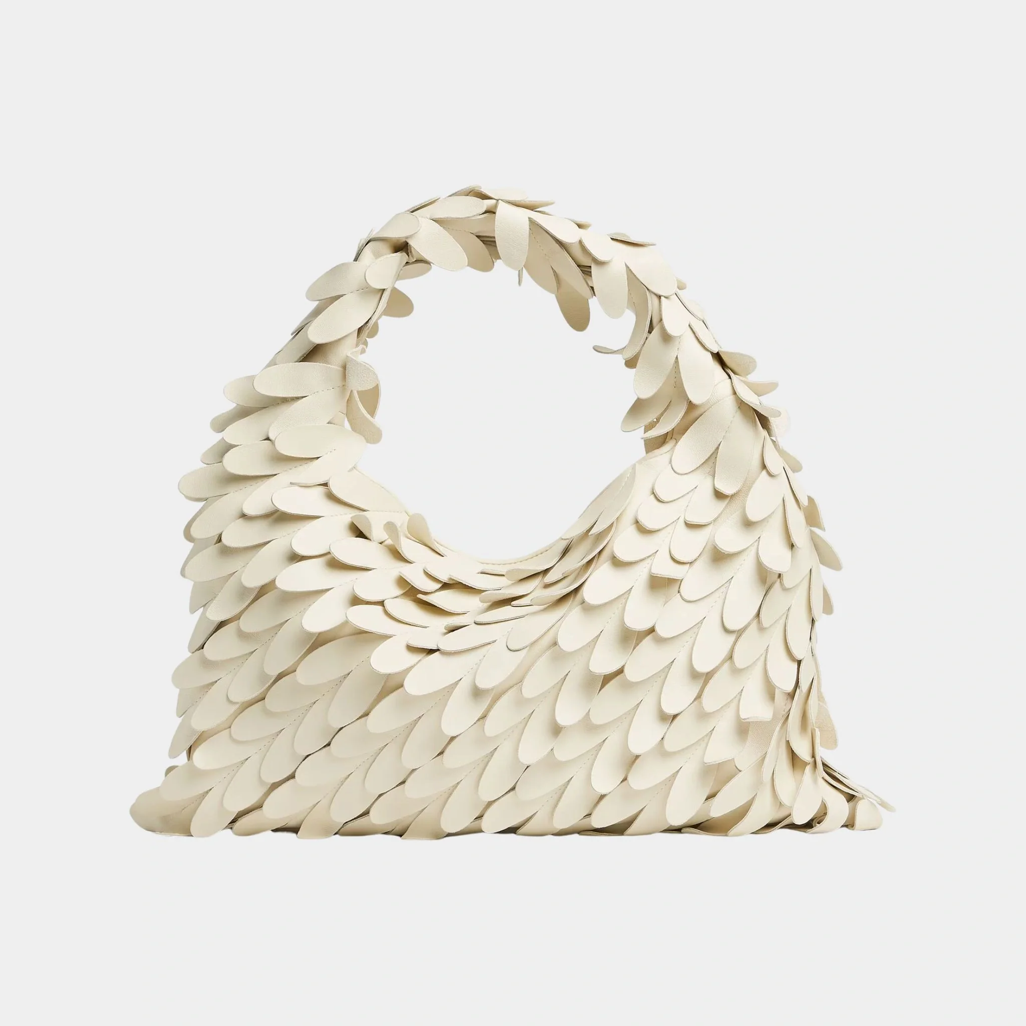 Hop Shoulder Bag Nappa Leather With Heart Detailing - Image 2