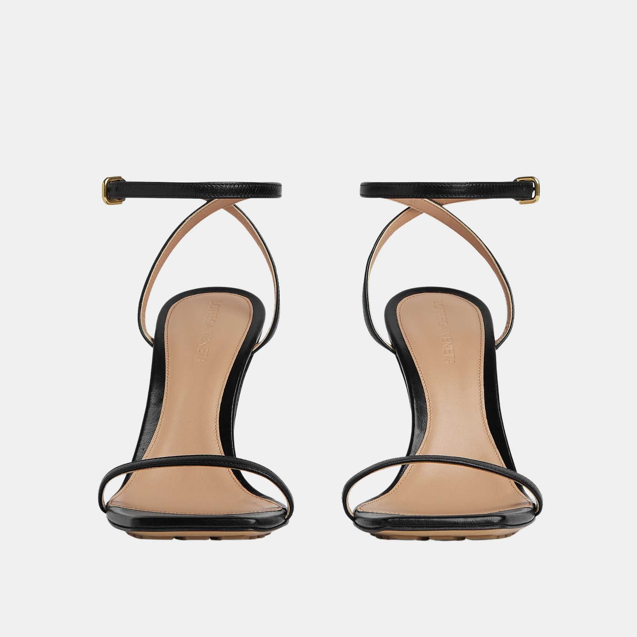 Knot Ankle Strap High Heel Sandal - Image 2