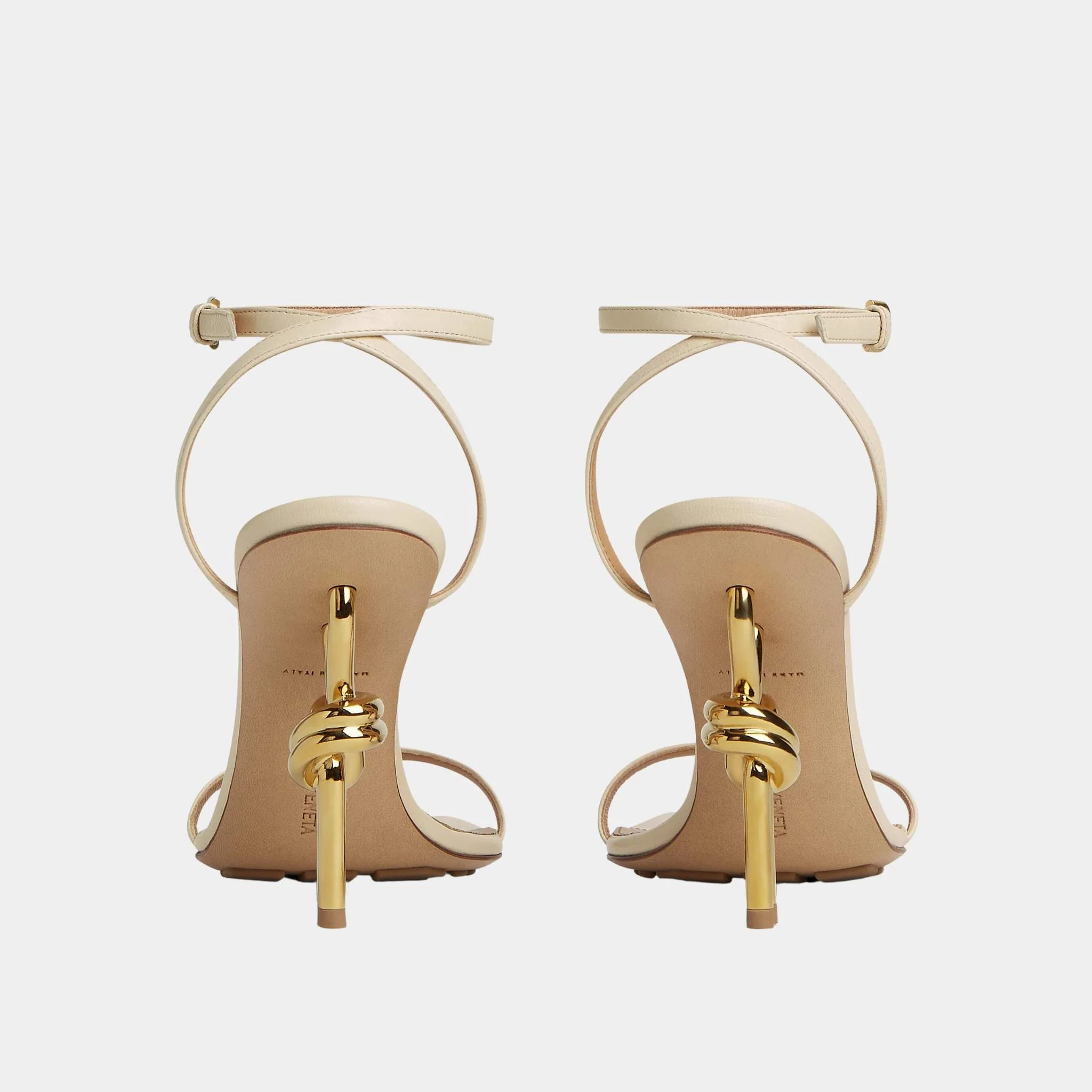 Knot Ankle Strap High Heel Sandal - Image 6