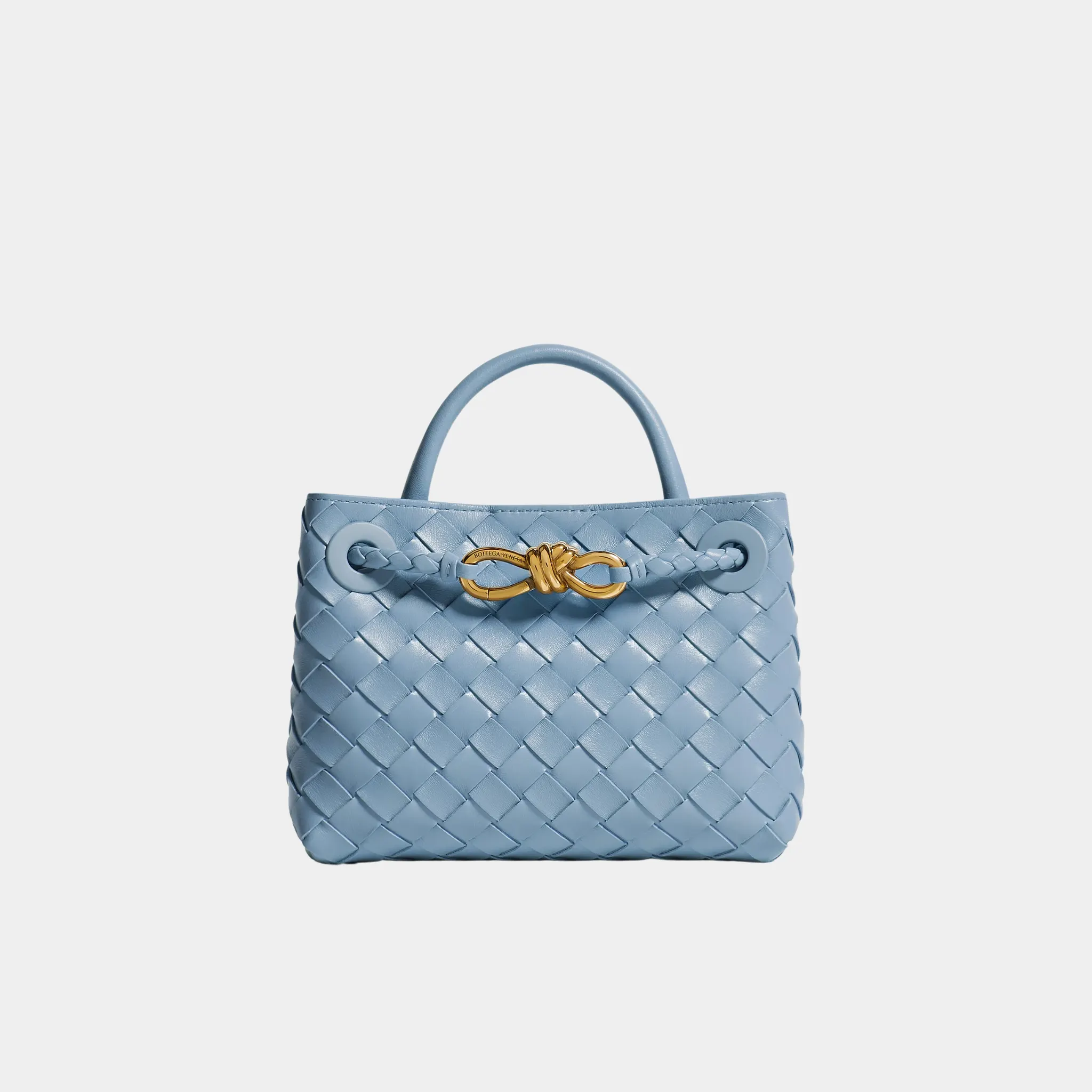 Mini Andiamo Bag in Intrecciato Leather