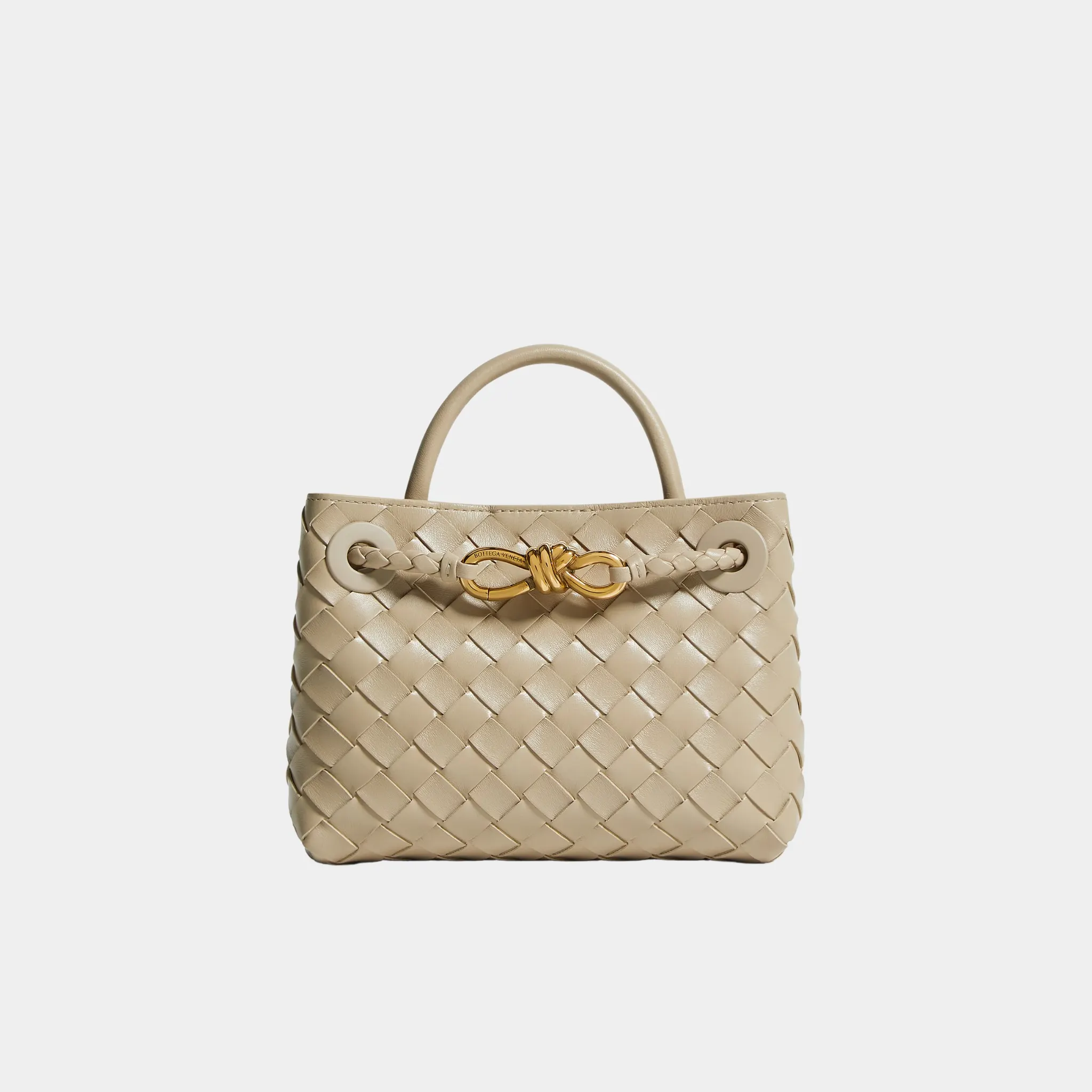 Mini Andiamo Bag in Intrecciato Leather - Image 10