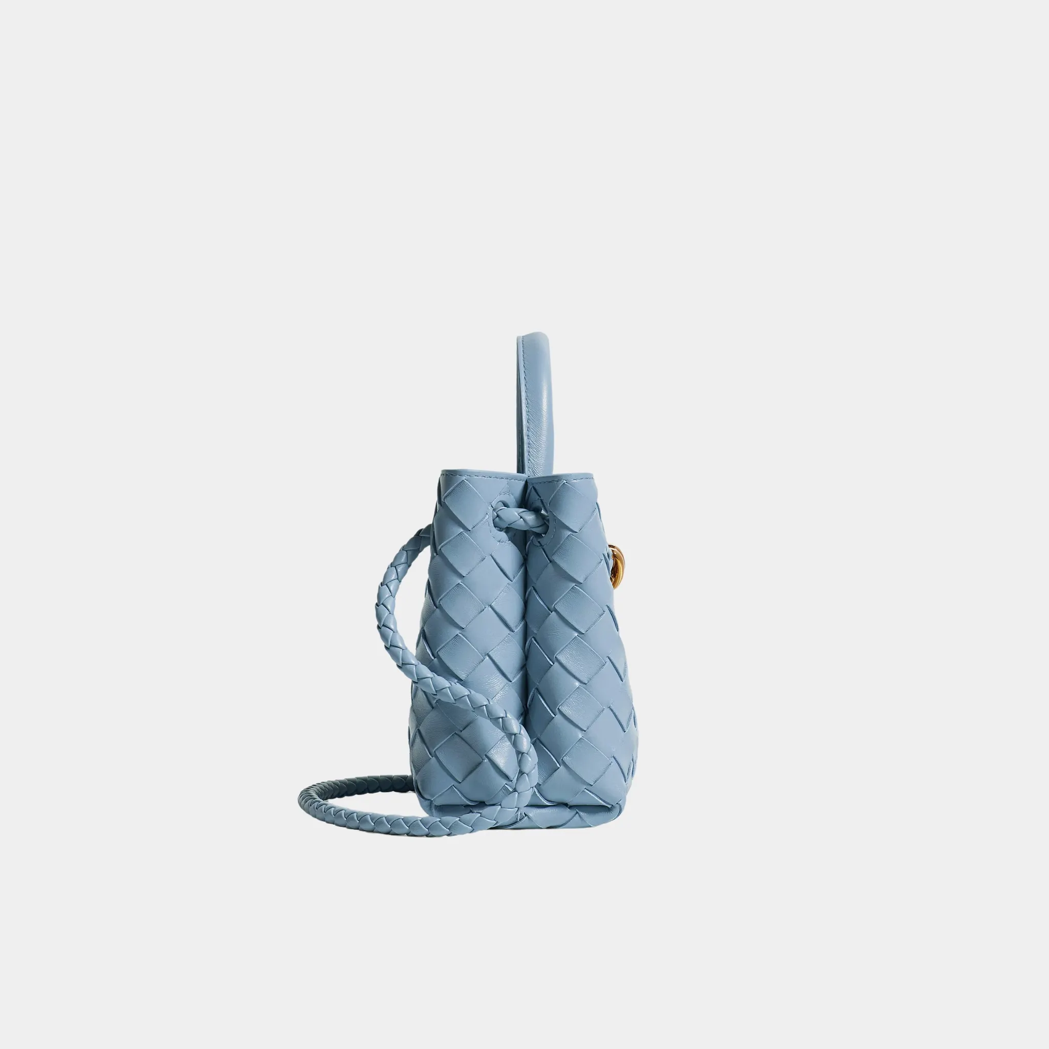 Mini Andiamo Bag in Intrecciato Leather - Image 2