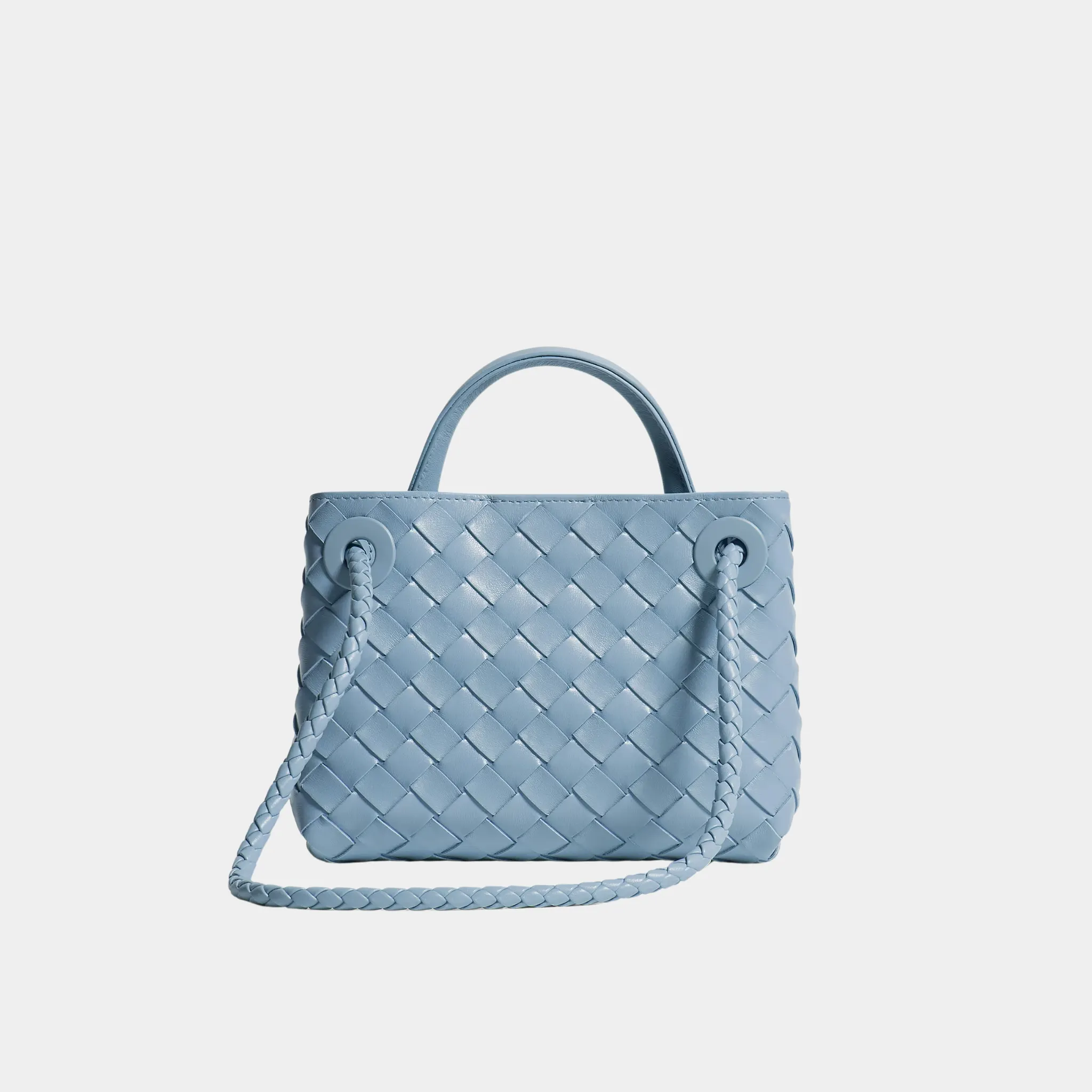 Mini Andiamo Bag in Intrecciato Leather - Image 3